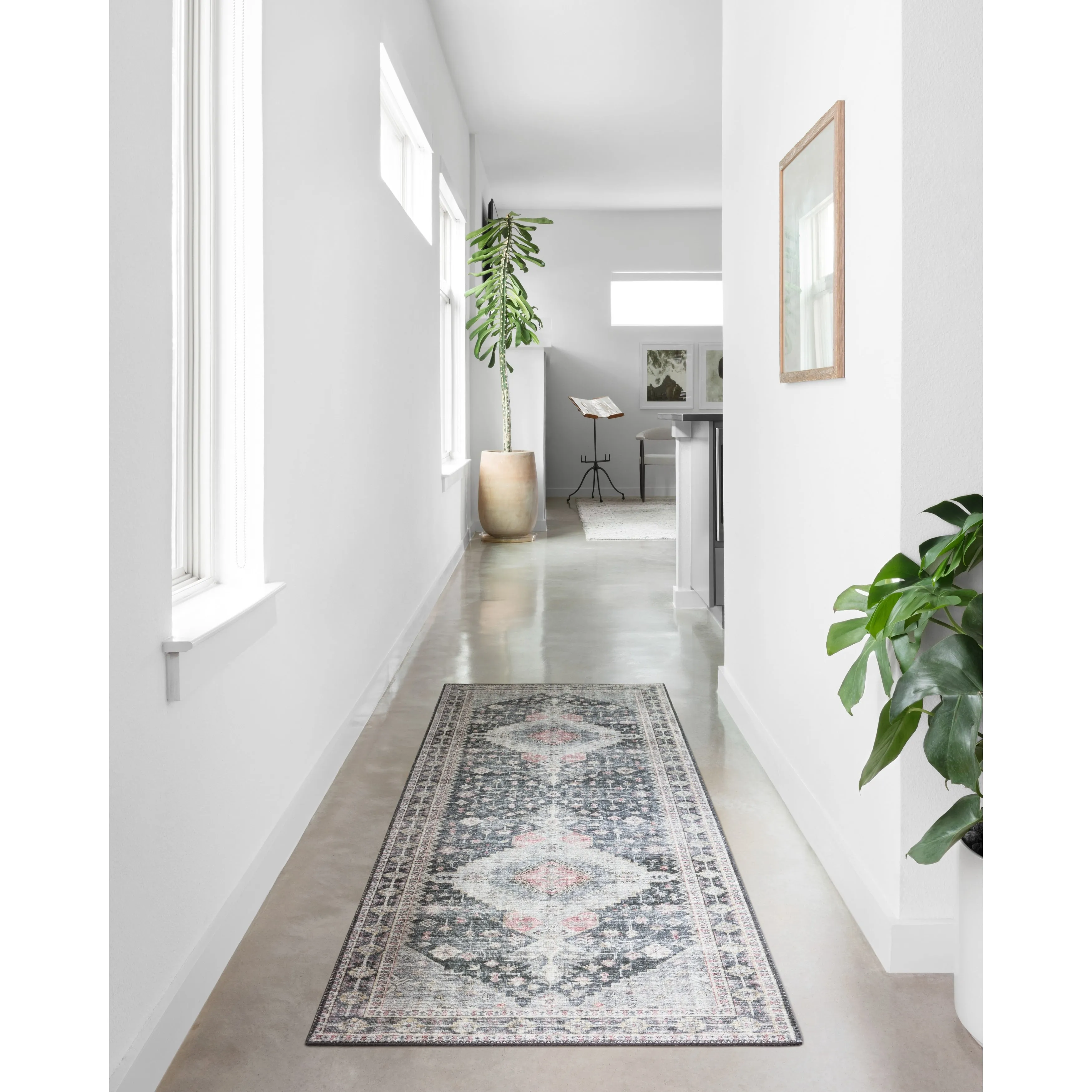Alexander Home Leanne Vintage Boho Oriental Printed Area Rug