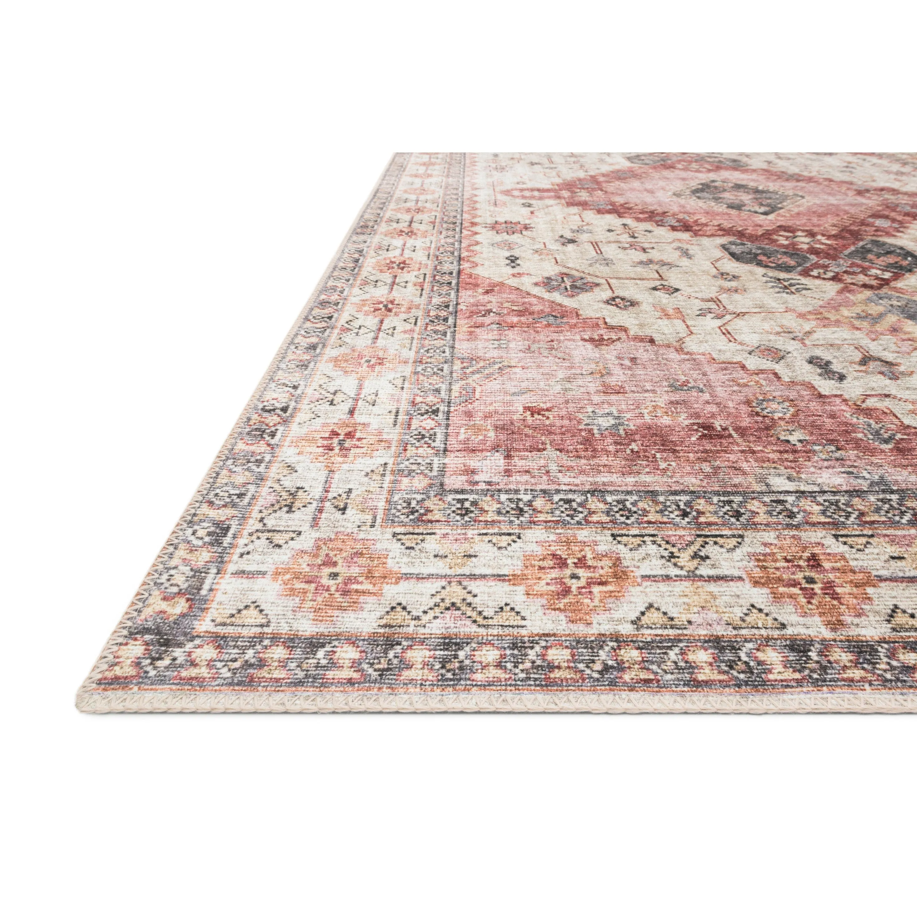 Alexander Home Leanne Vintage Boho Oriental Printed Area Rug
