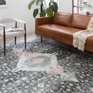 Alexander Home Leanne Vintage Boho Oriental Printed Area Rug