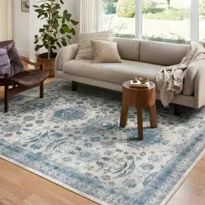 Alexander Home Meghan Vintage Shabby Chic Distressed Area Rug