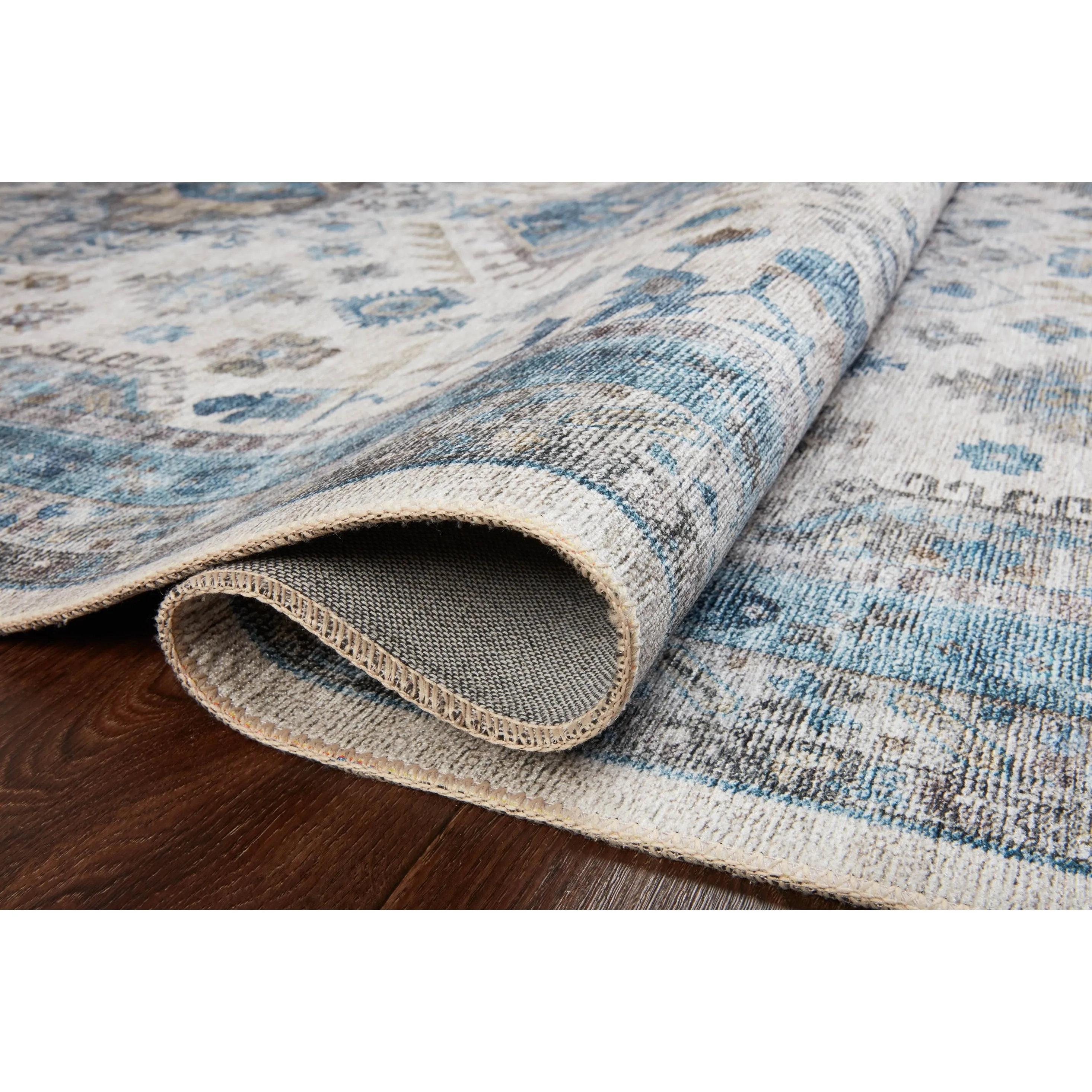 Alexander Home Meghan Vintage Shabby Chic Distressed Area Rug