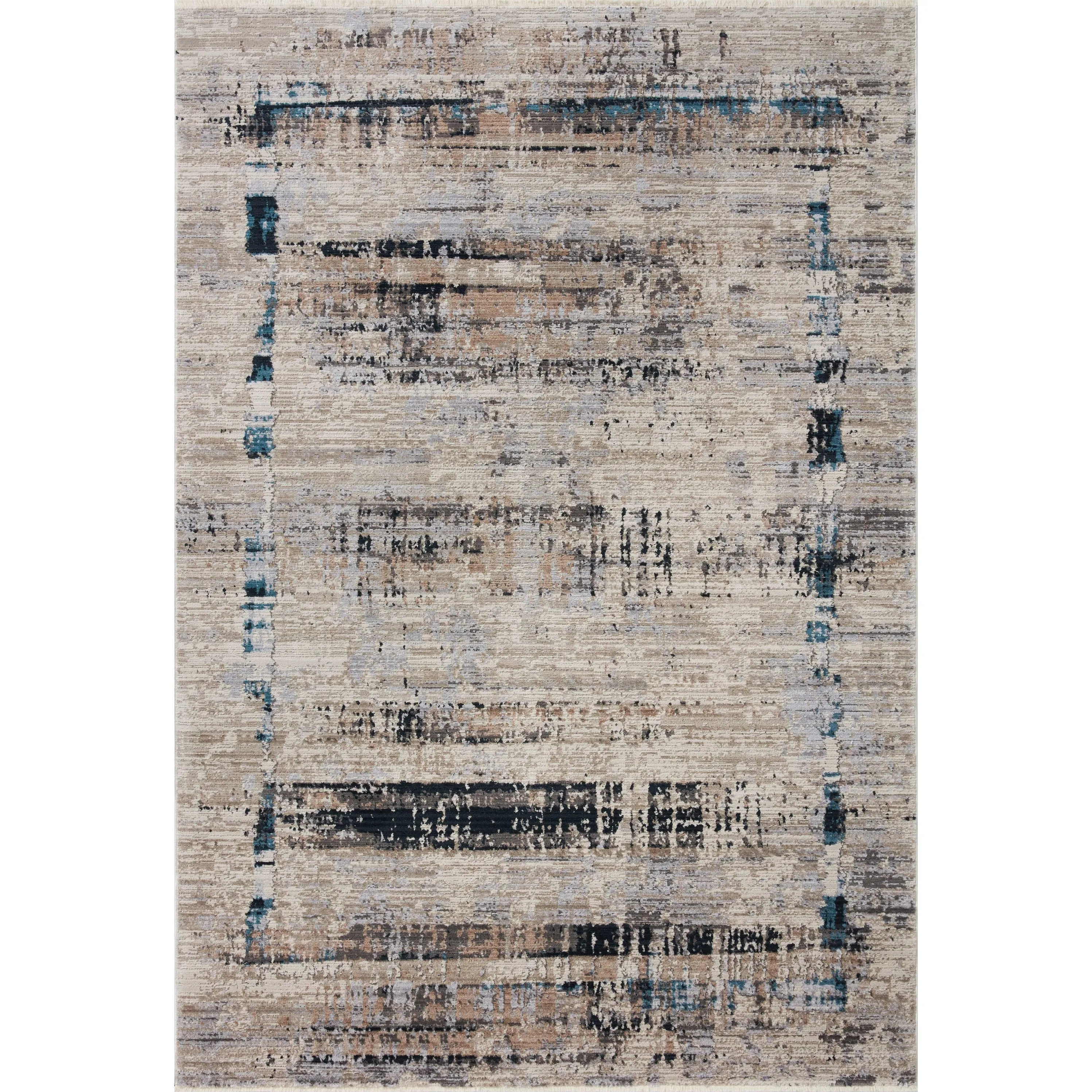 Alexander Home Reese Abstract Modern Area Rug
