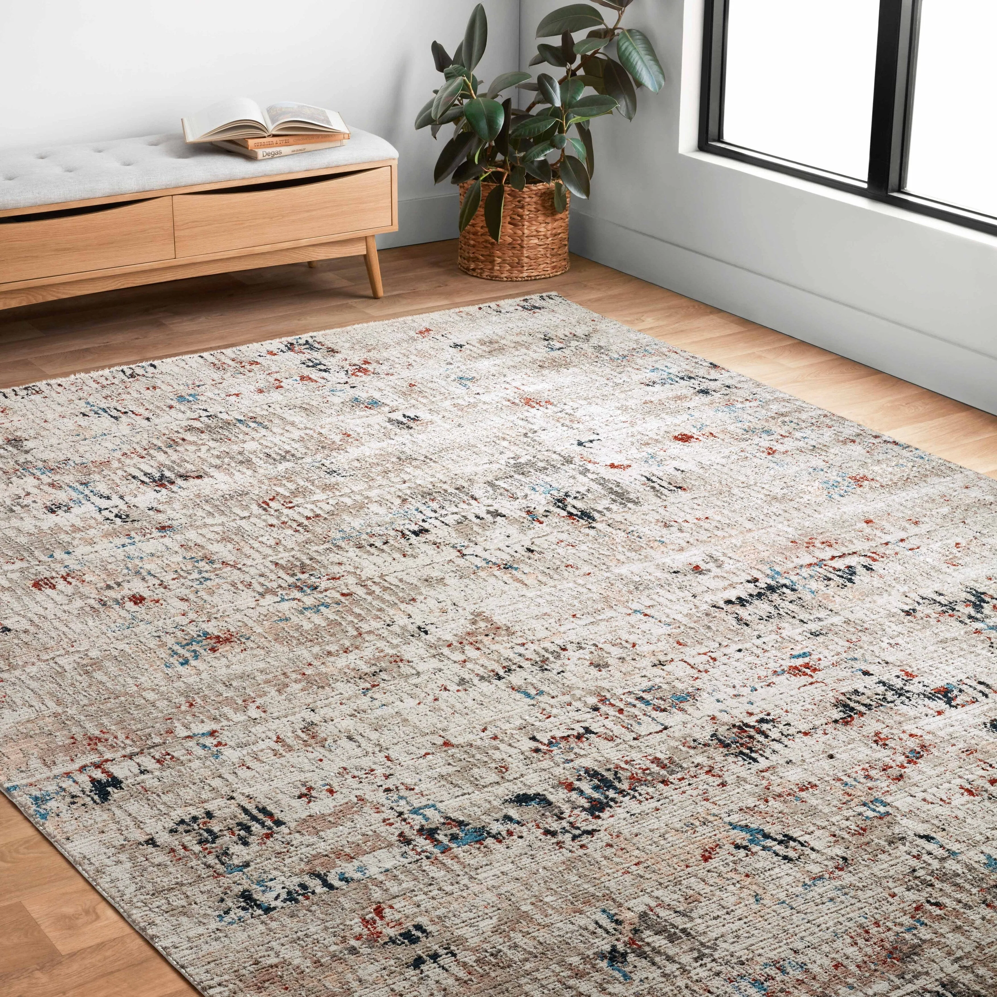 Alexander Home Reese Graphic Modern and Contemporary Area Rug