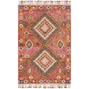 Alexander Home Sahara Fiesta Boho Hand-Hooked Wool Rug