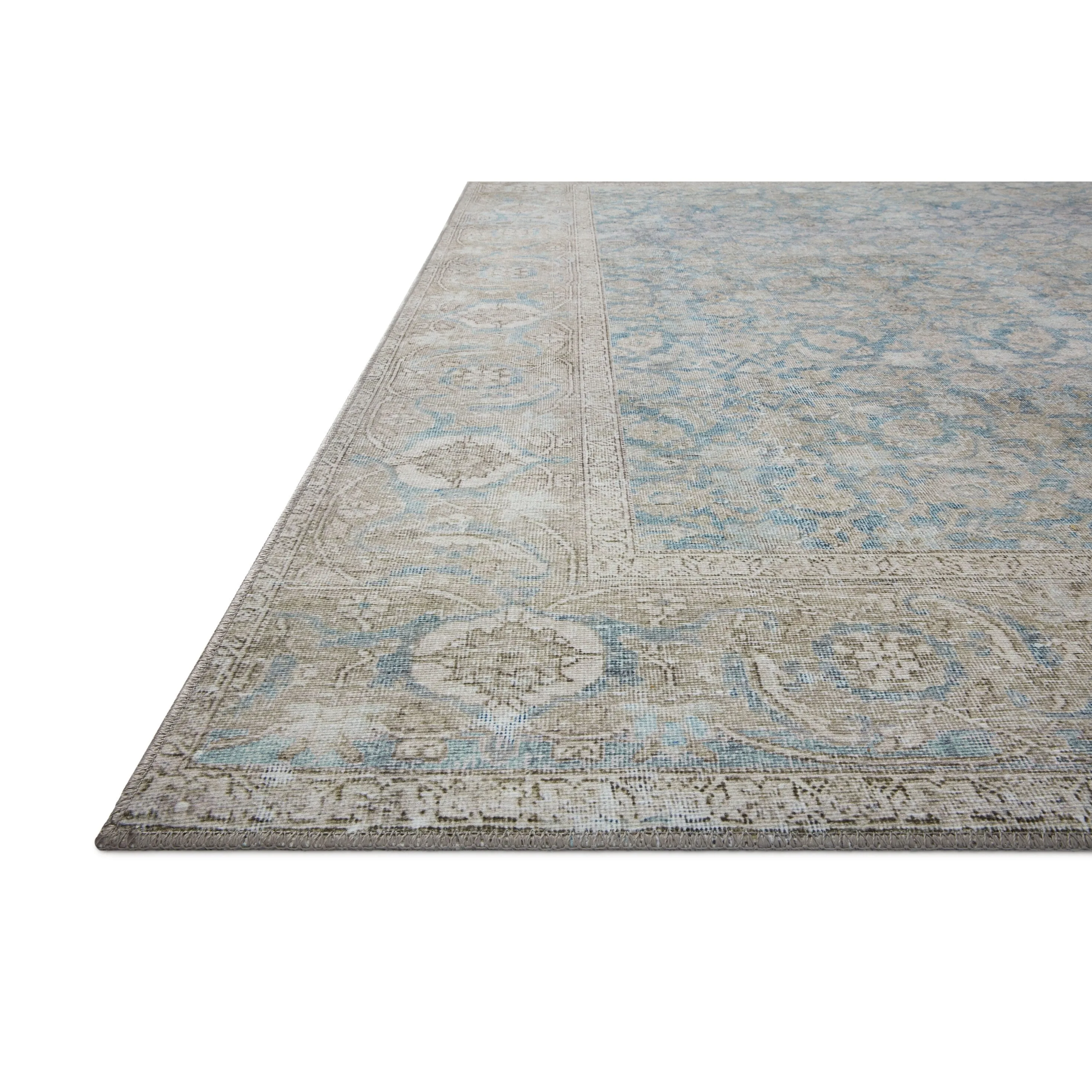 Alexander Home Sophia Printed Shabby Chic Botanical Vintage Area Rug