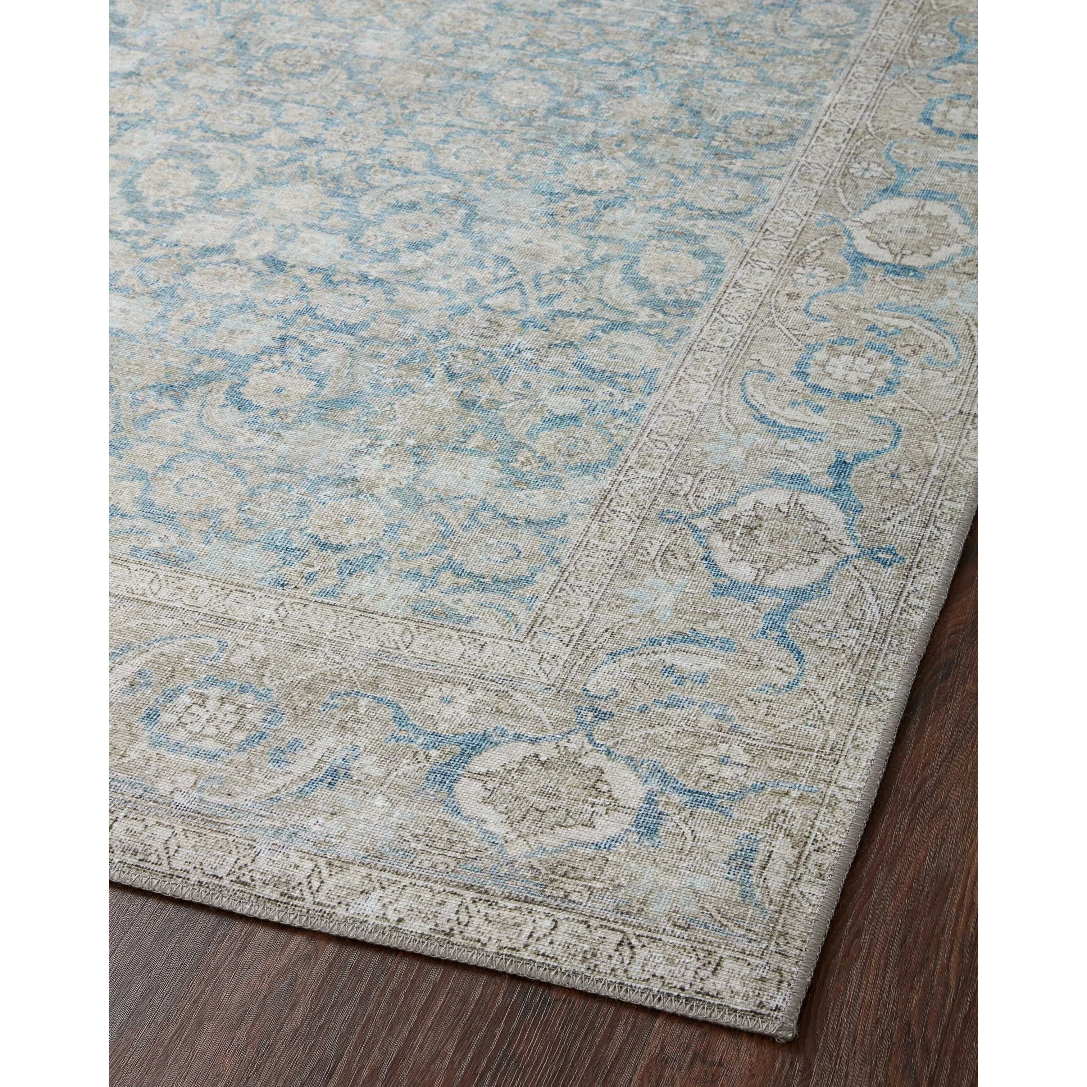Alexander Home Sophia Printed Shabby Chic Botanical Vintage Area Rug