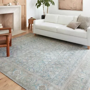 Alexander Home Sophia Printed Shabby Chic Botanical Vintage Area Rug