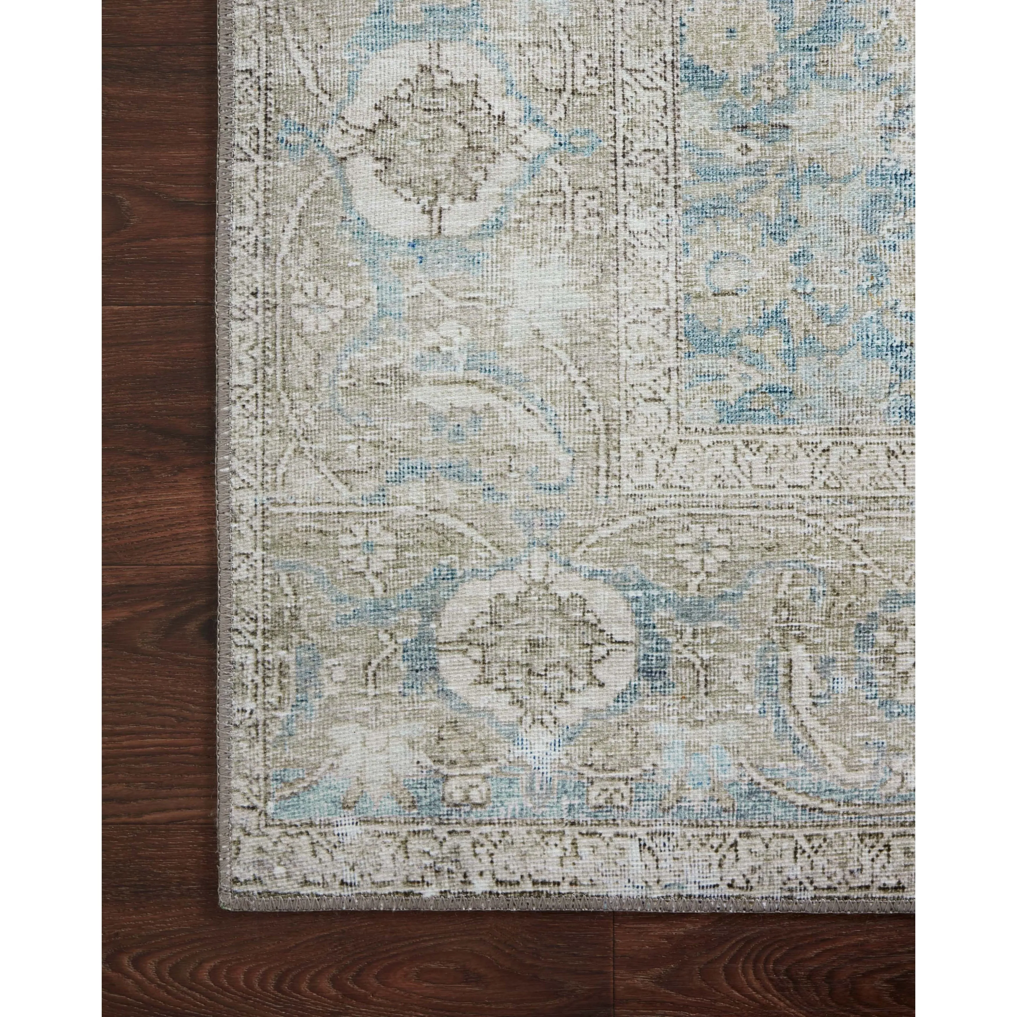 Alexander Home Sophia Printed Shabby Chic Botanical Vintage Area Rug