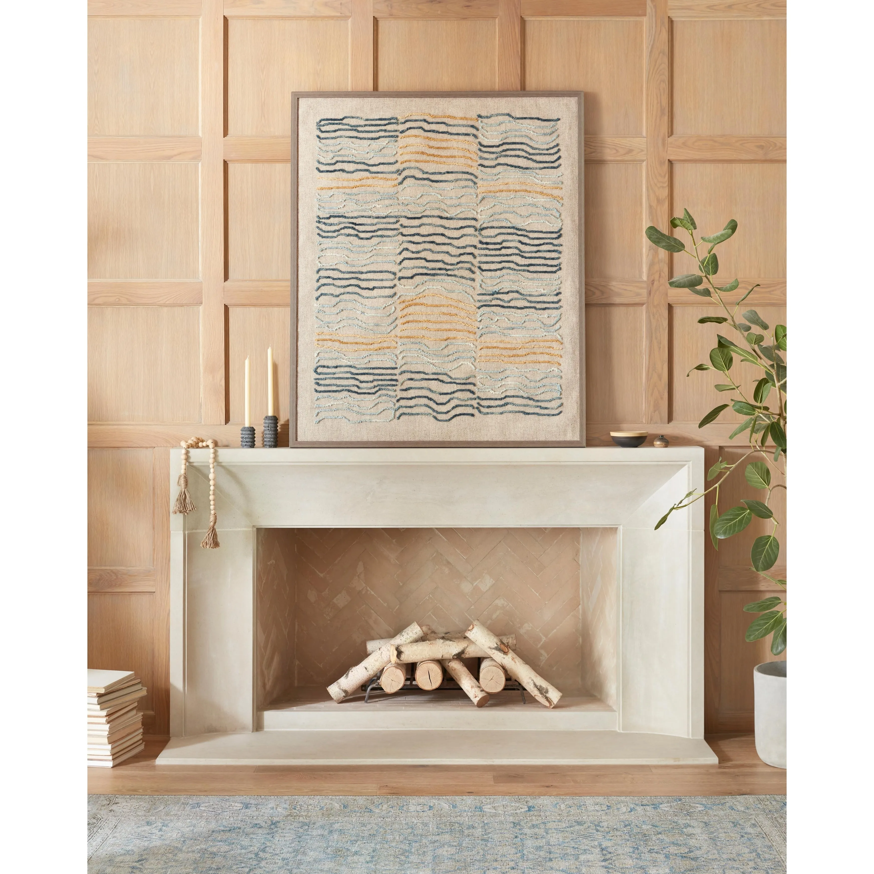 Alexander Home Sophia Printed Shabby Chic Botanical Vintage Area Rug