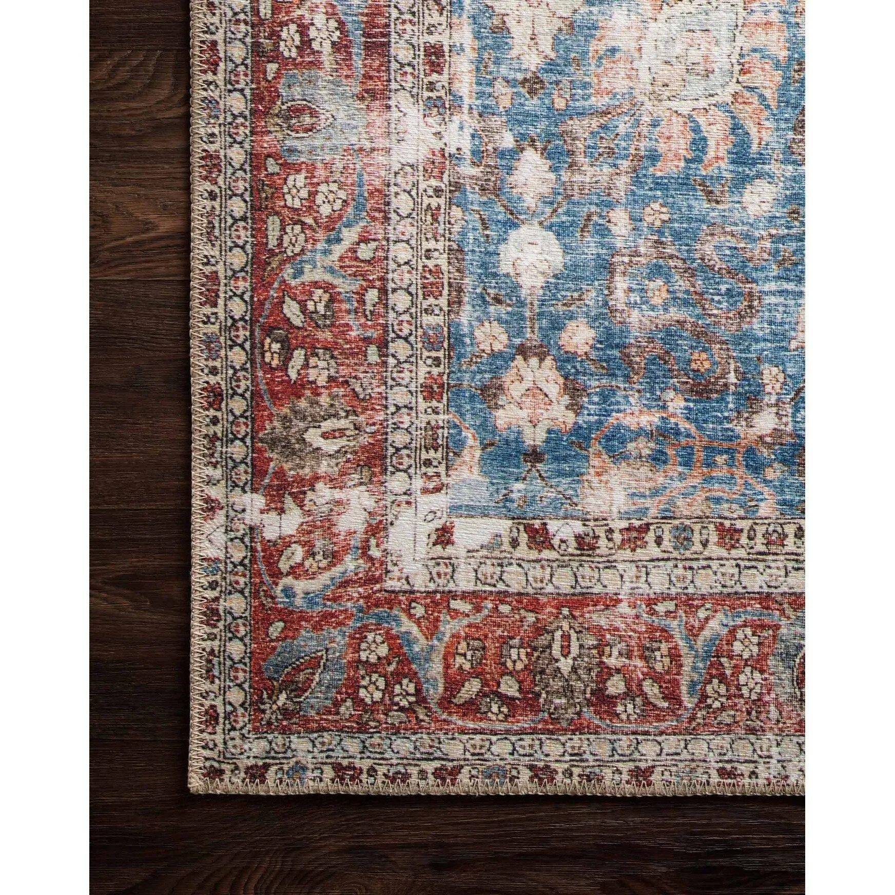 Alexander Home Tremezzina Printed Distressed Boho Rug