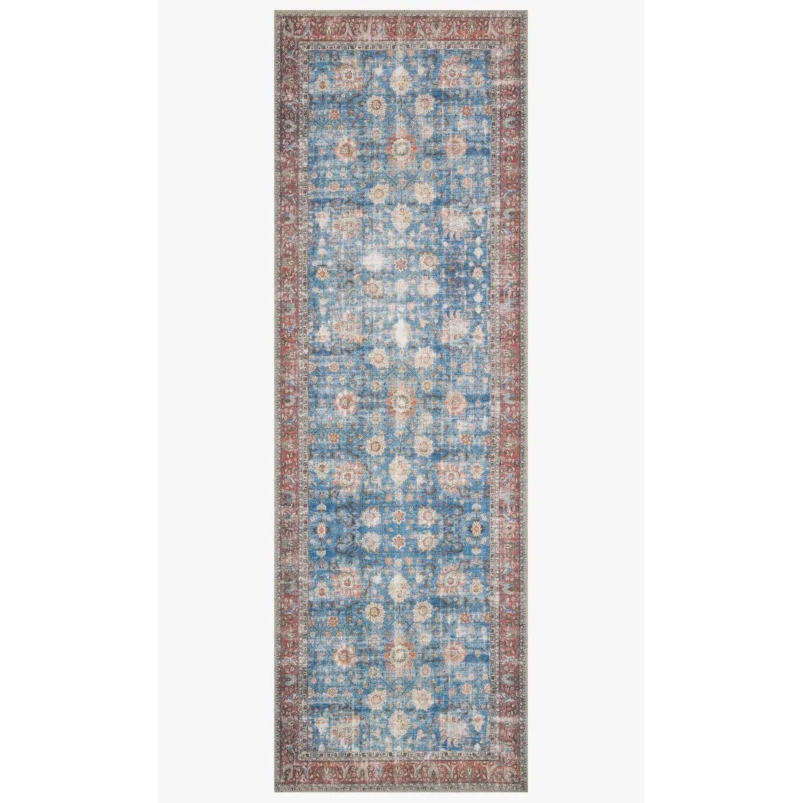 Alexander Home Tremezzina Printed Distressed Boho Rug