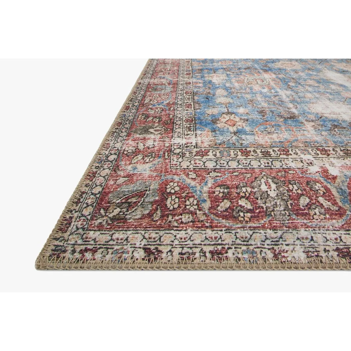 Alexander Home Tremezzina Printed Distressed Boho Rug