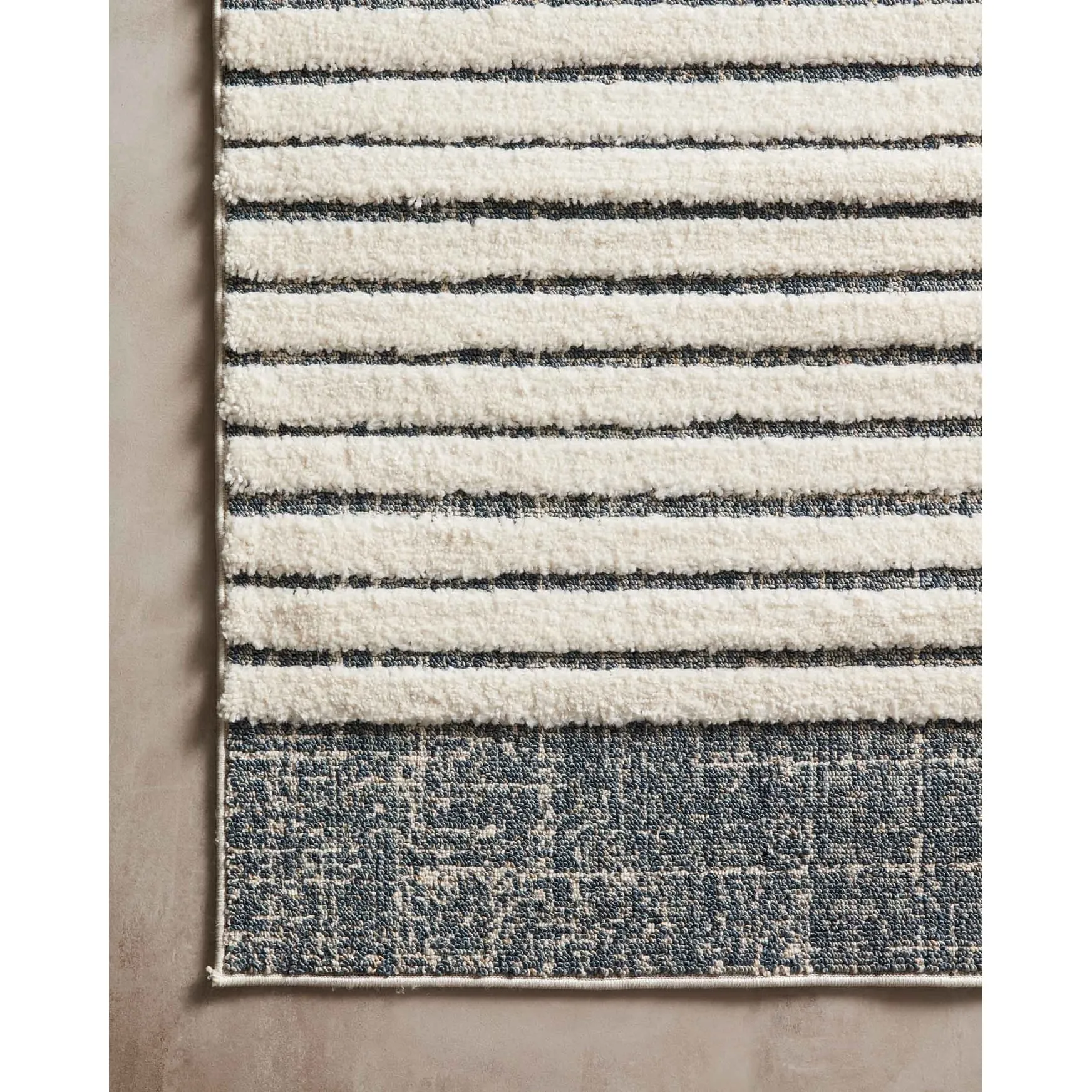 Alexander Home Vail Contemporary Stripe Area Rug