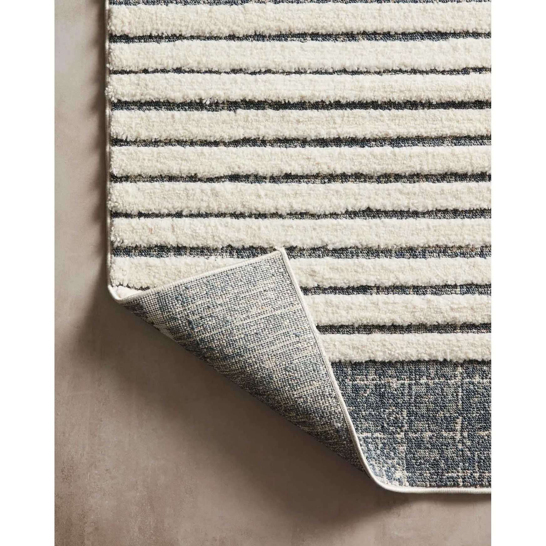 Alexander Home Vail Contemporary Stripe Area Rug