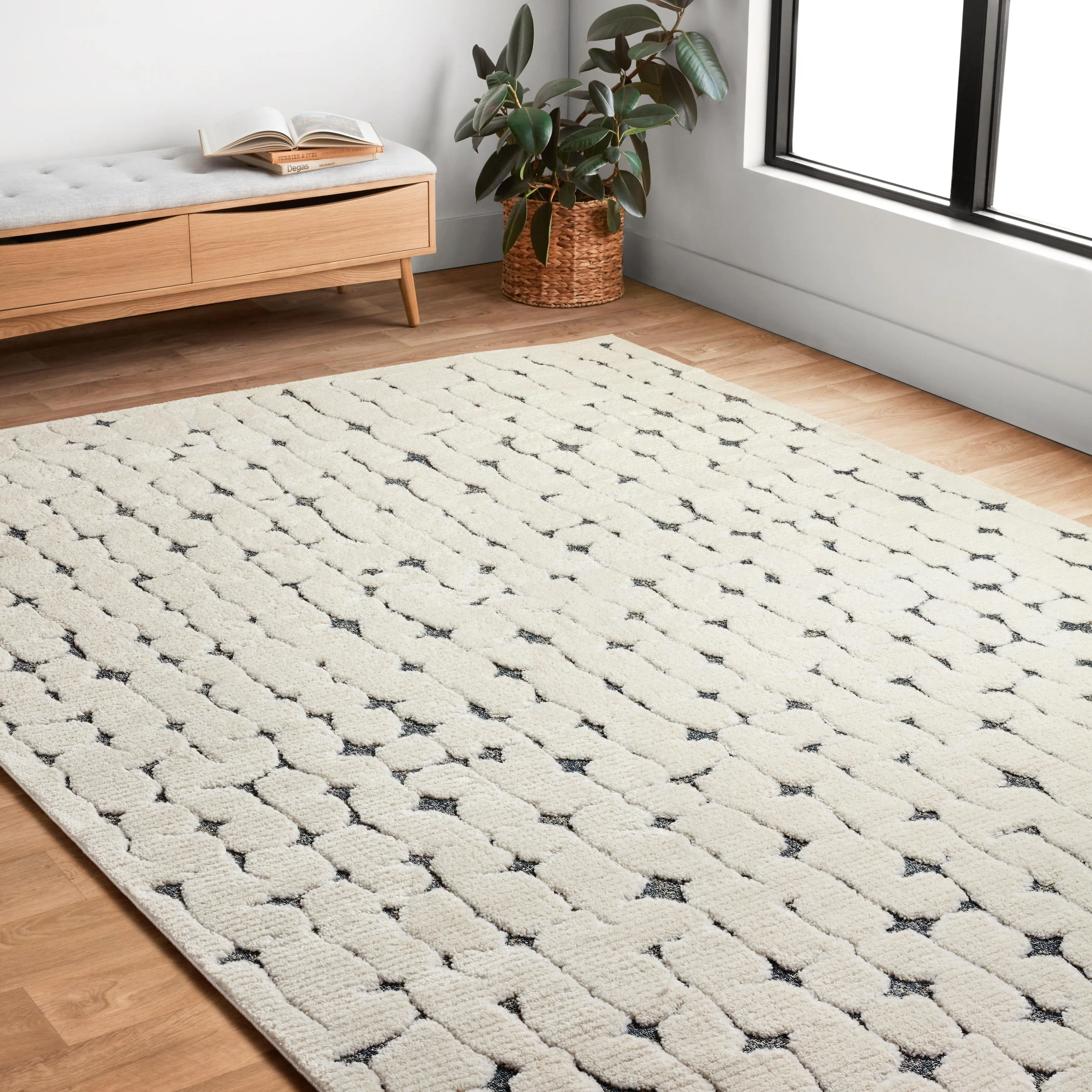 Alexander Home Vail Mid-century Modern Geometric Area Rug