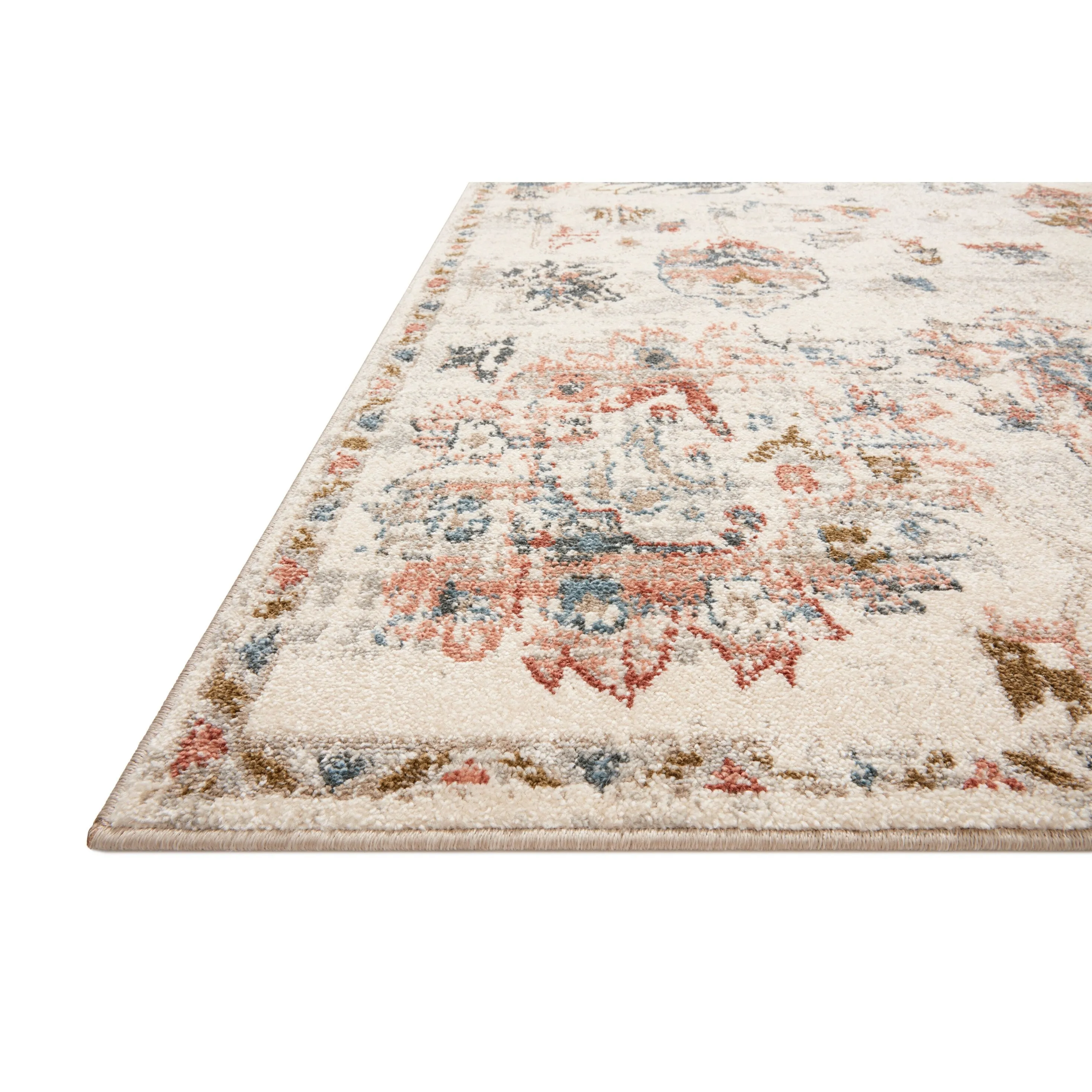 Alexander Home Valeria Farmhouse Botanical Area Rug