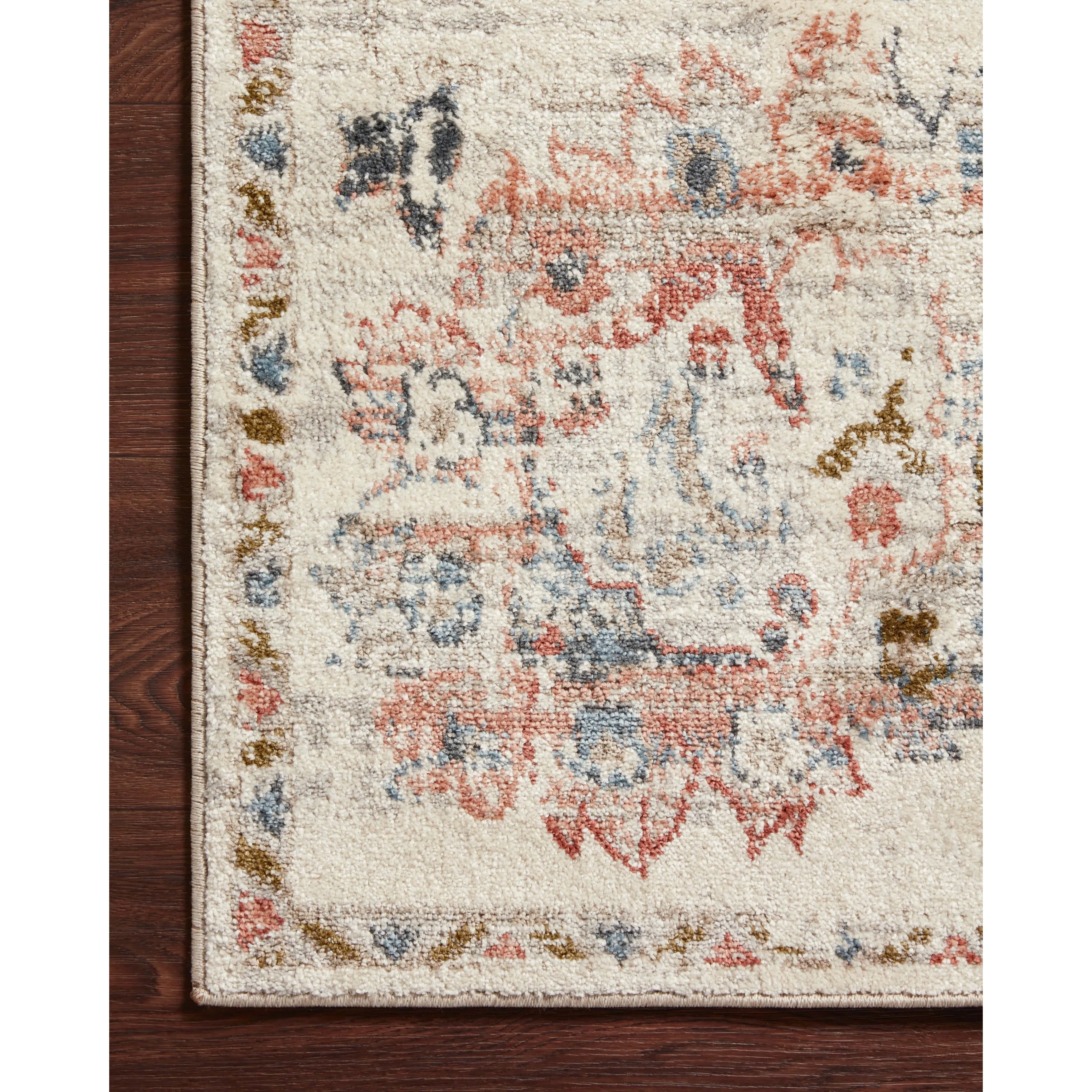 Alexander Home Valeria Farmhouse Botanical Area Rug