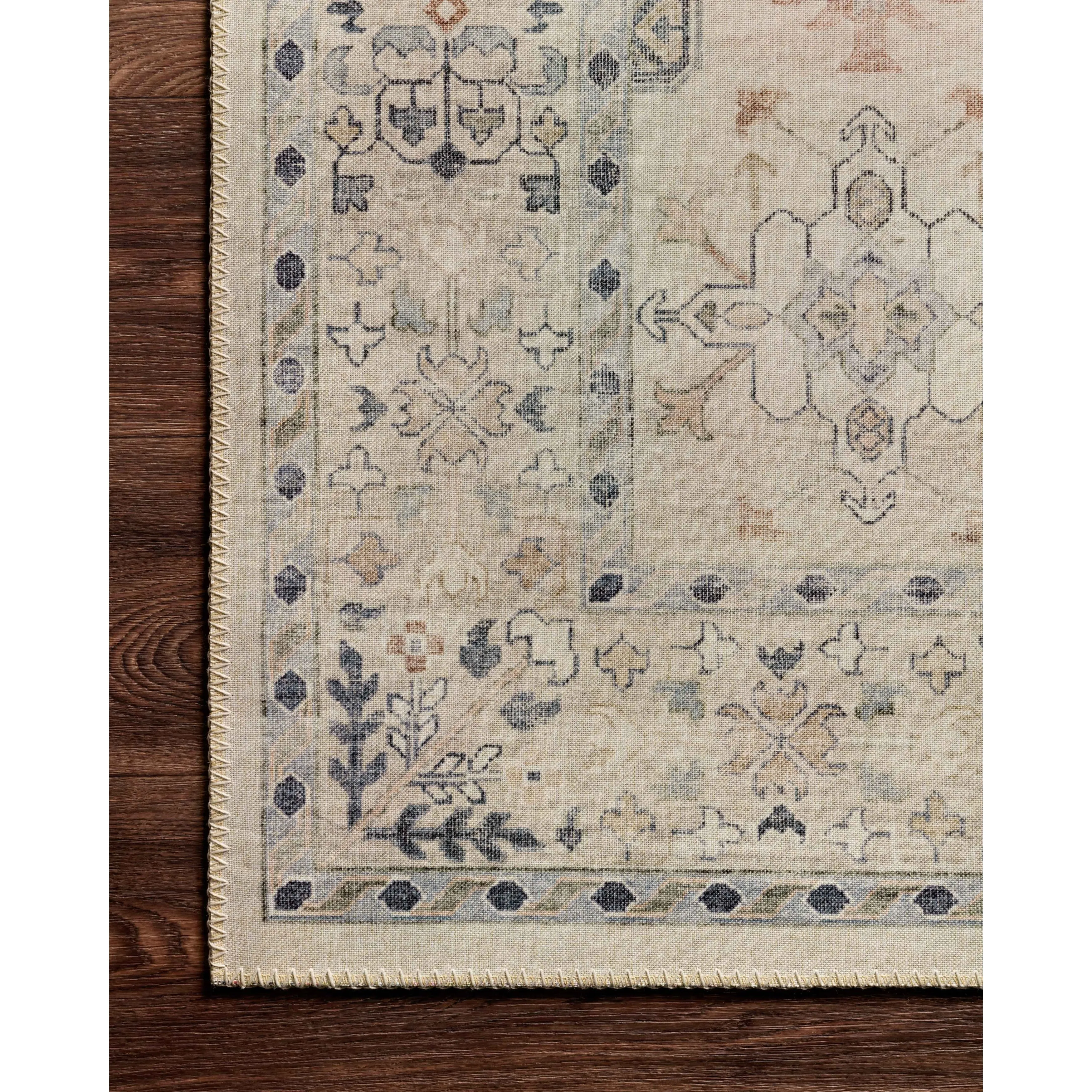 Alexander Home Venetian Printed Gem Distressed Rug