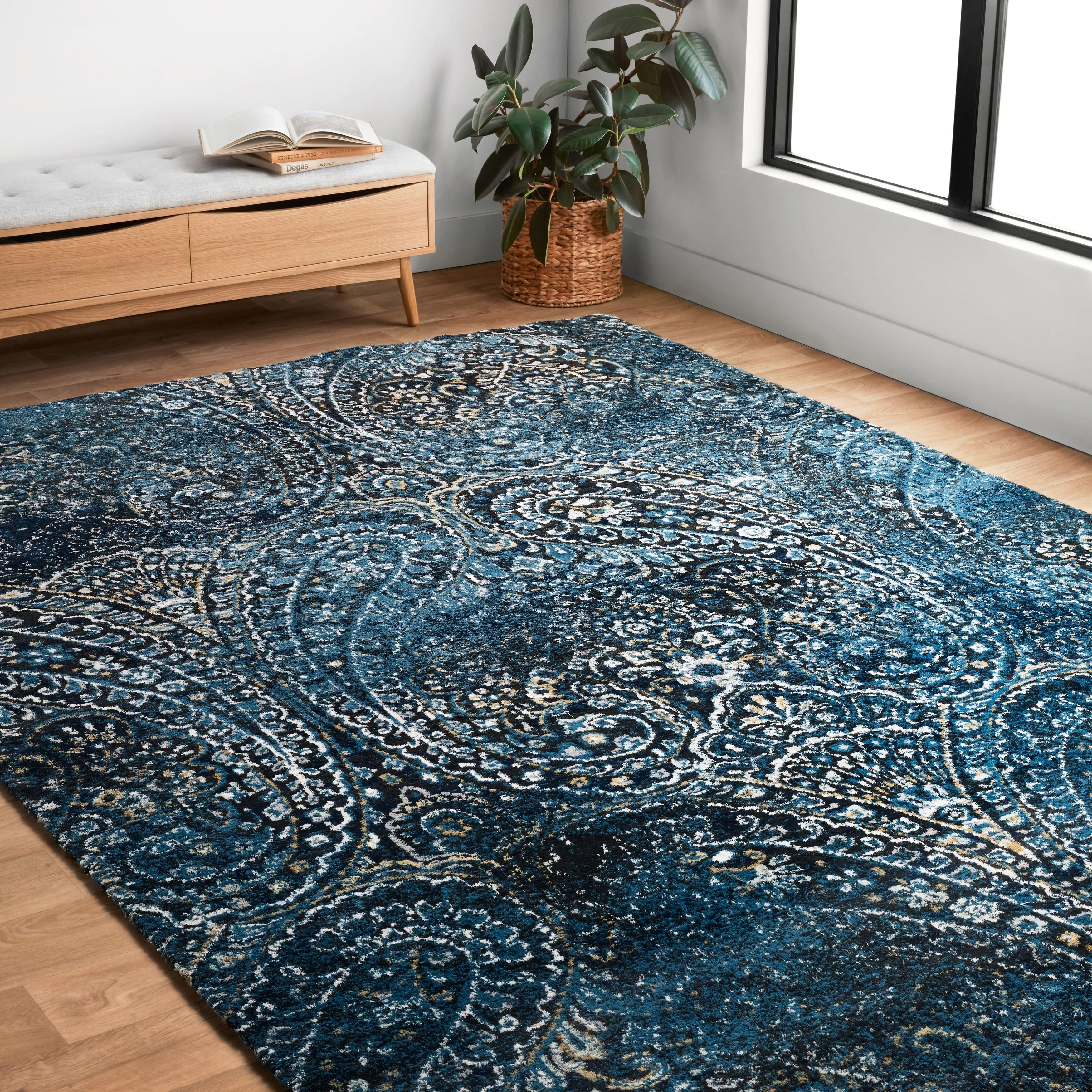 Alexander Home Verona Boho Paisley Area Rug