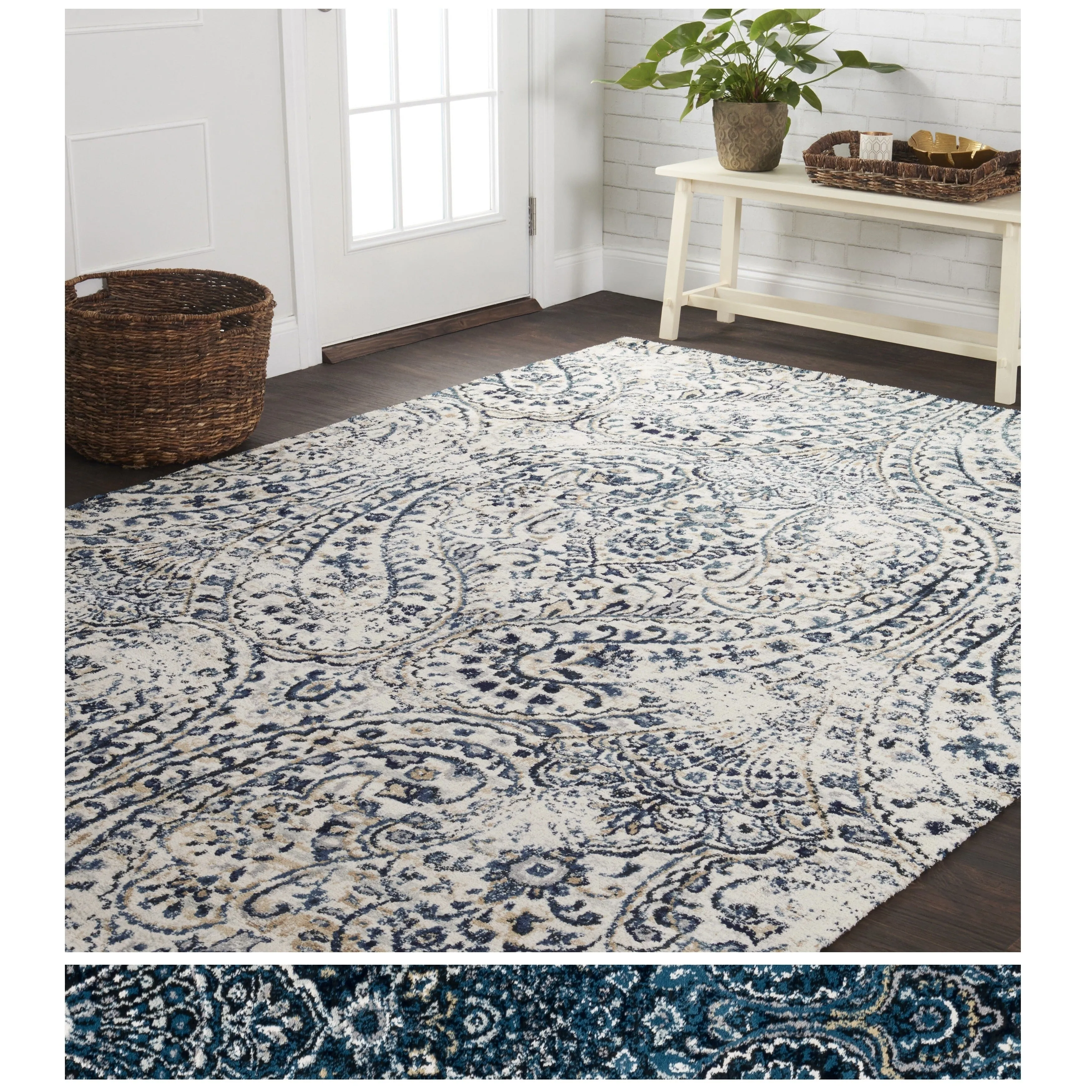 Alexander Home Verona Boho Paisley Area Rug