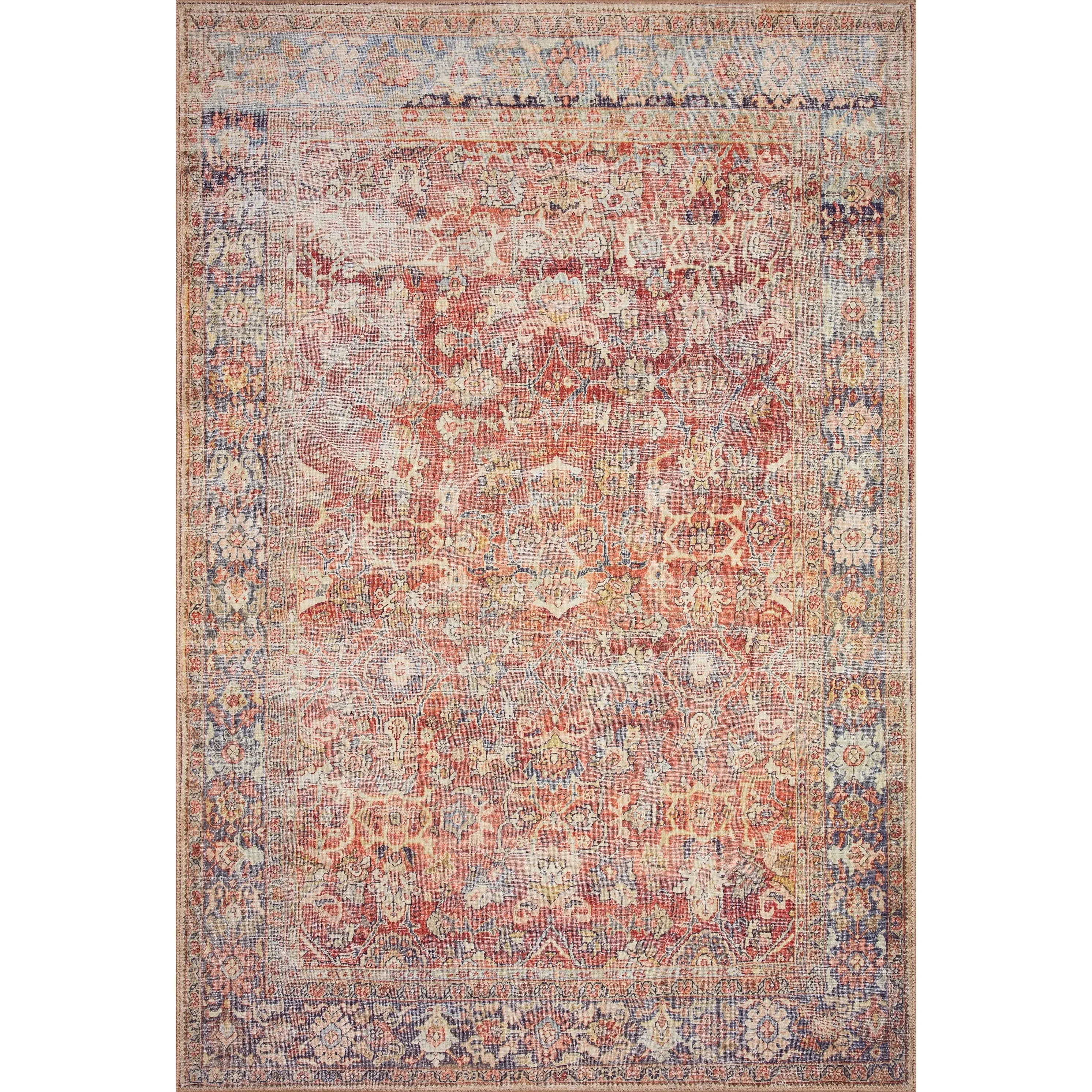Alexander Home Victoria Bohemian Botanical Printed Area Rug