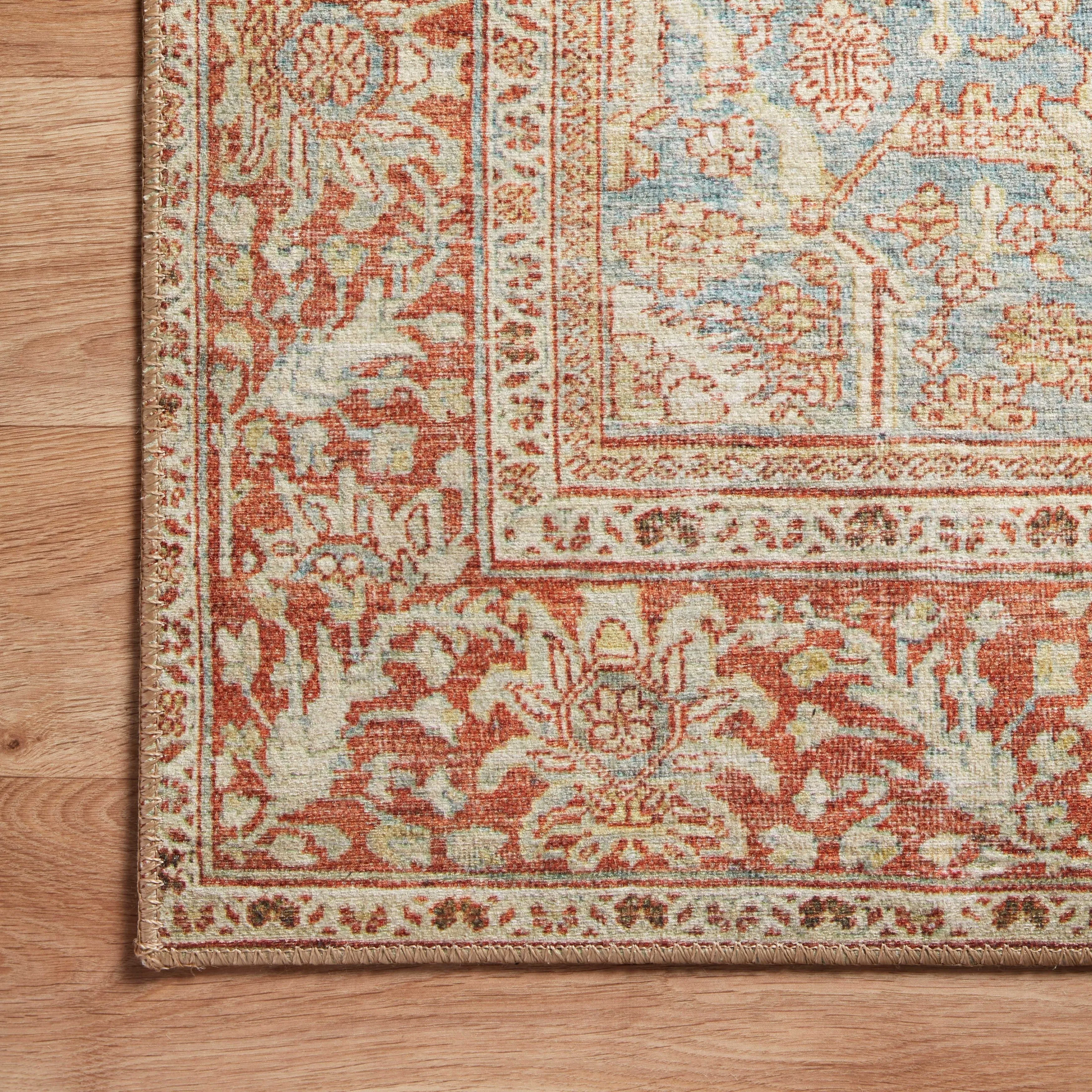 Alexander Home Victoria Bohemian Sky Vintage Area Rug