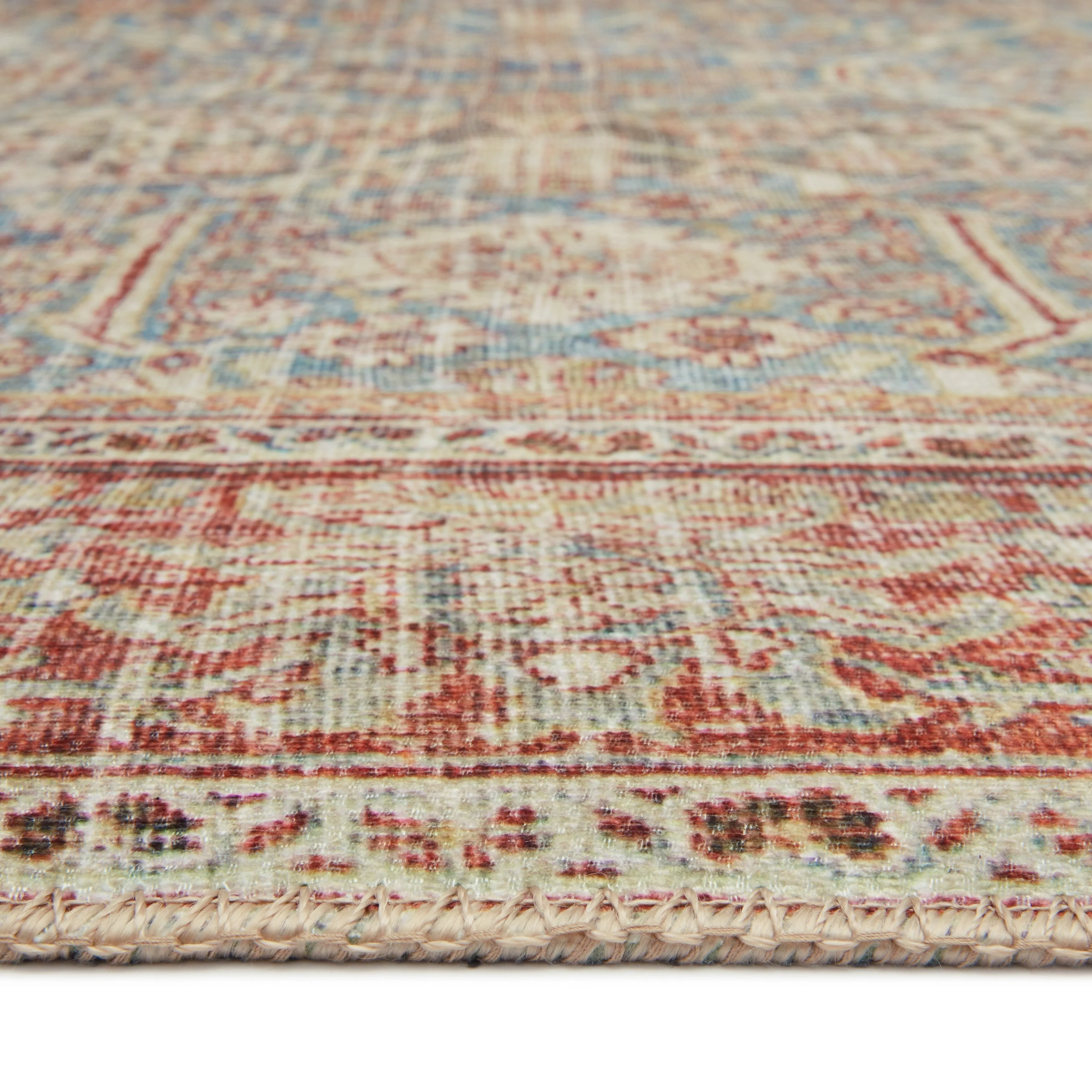 Alexander Home Victoria Bohemian Sky Vintage Area Rug