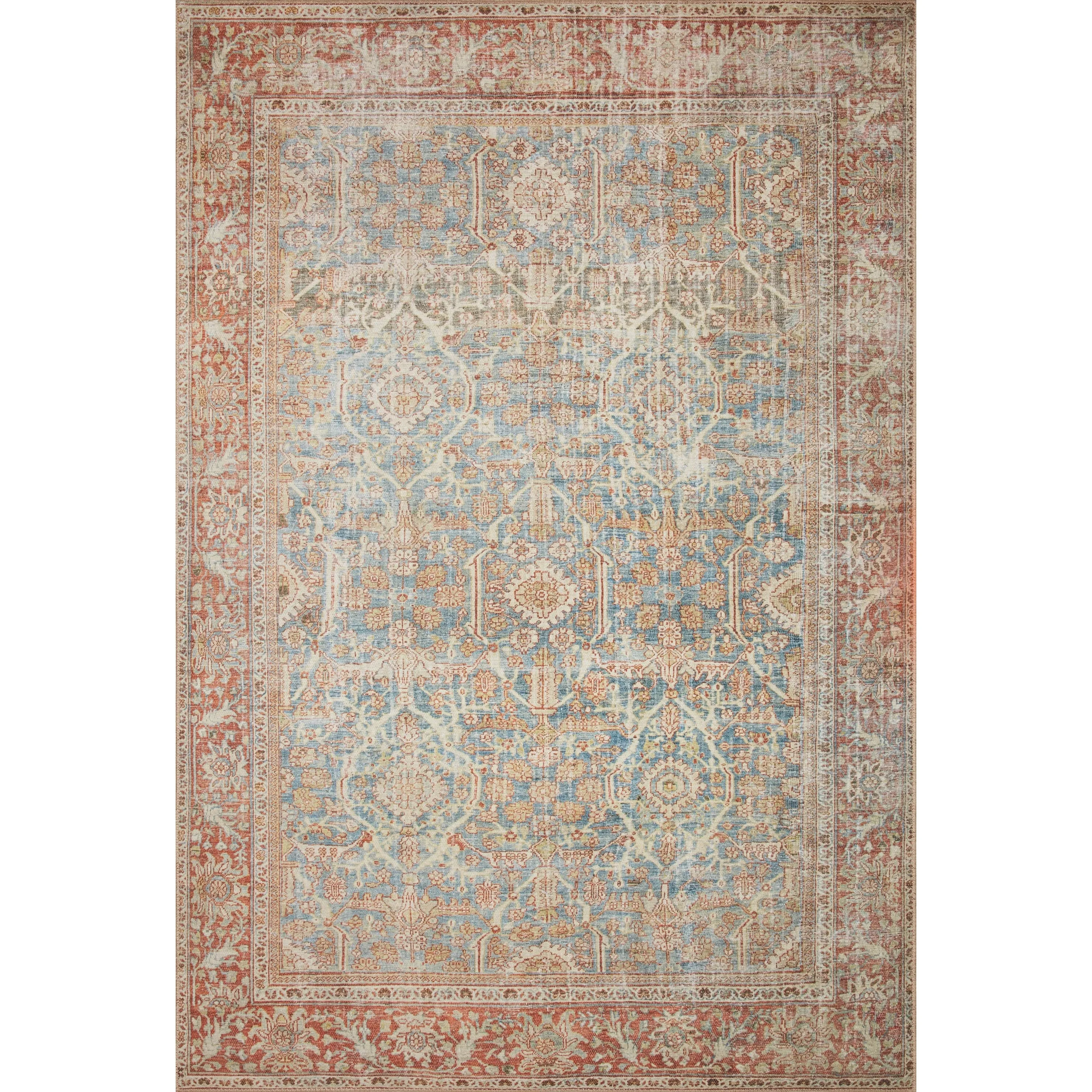 Alexander Home Victoria Bohemian Sky Vintage Area Rug