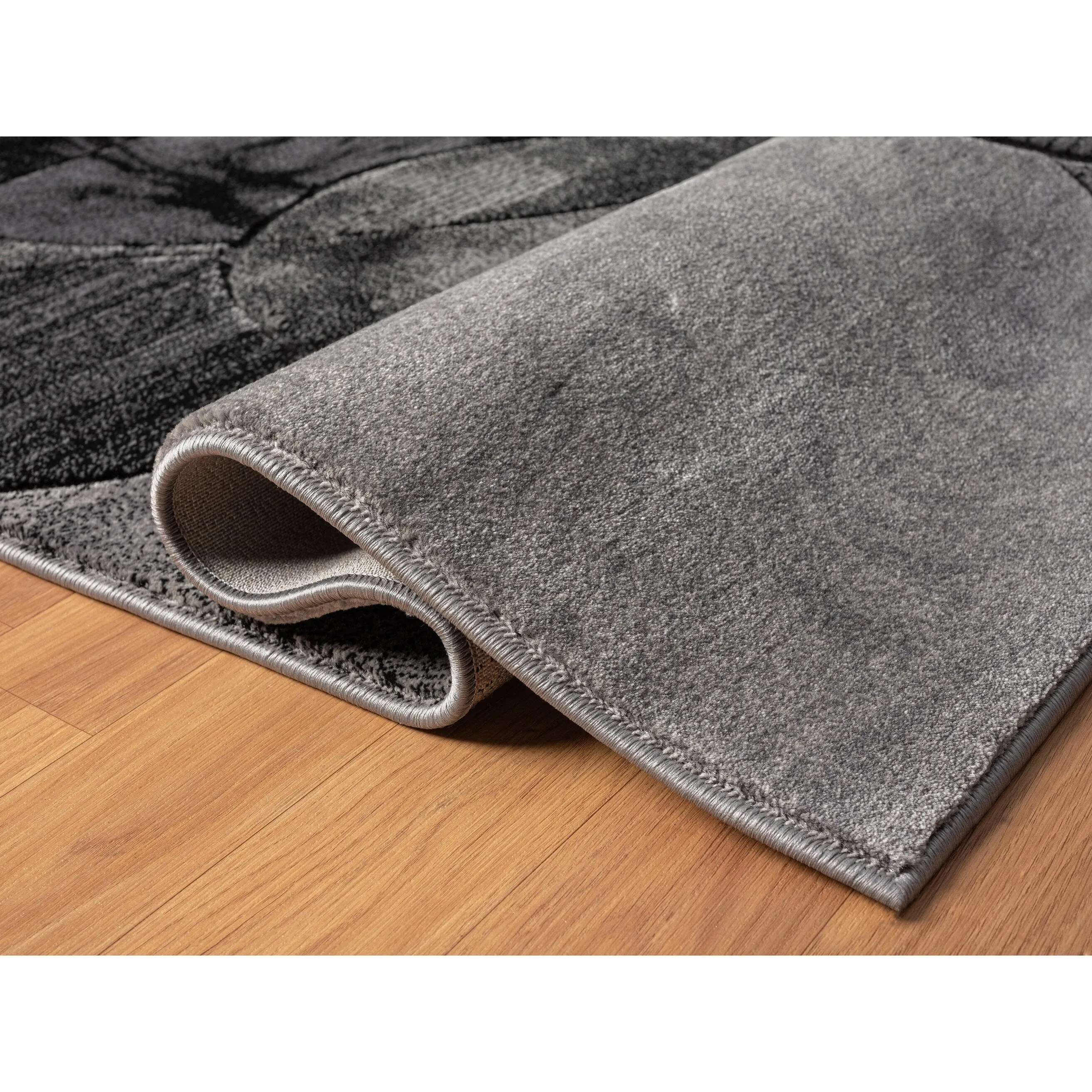 Alexia Collection Modern Circle Design Area Rug
