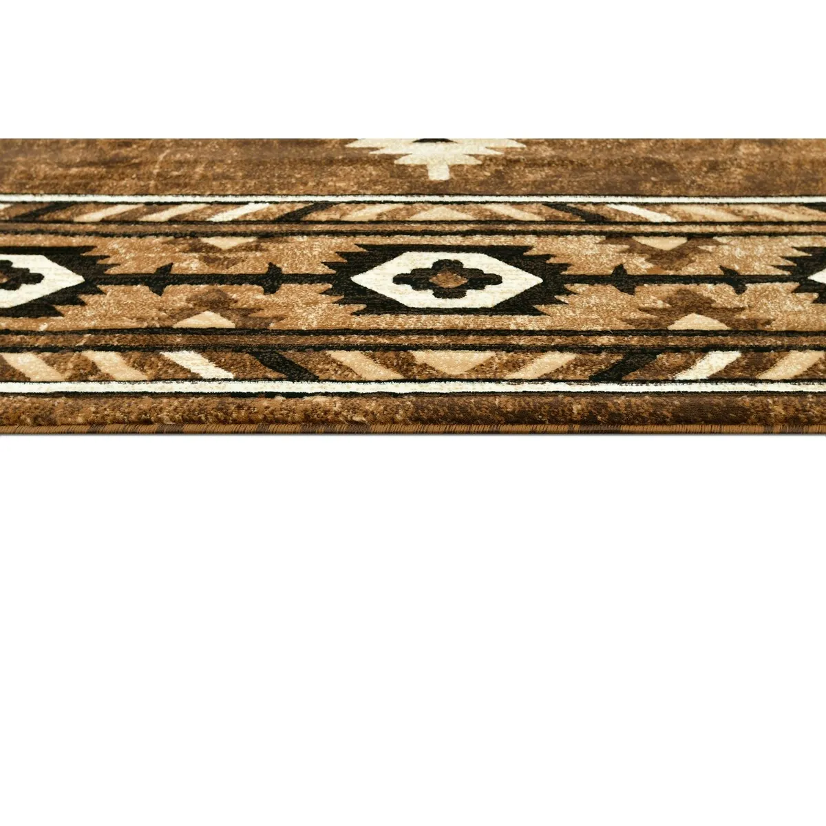 Allstar Rugs Cherokee Themed Polypropylene Area Rug