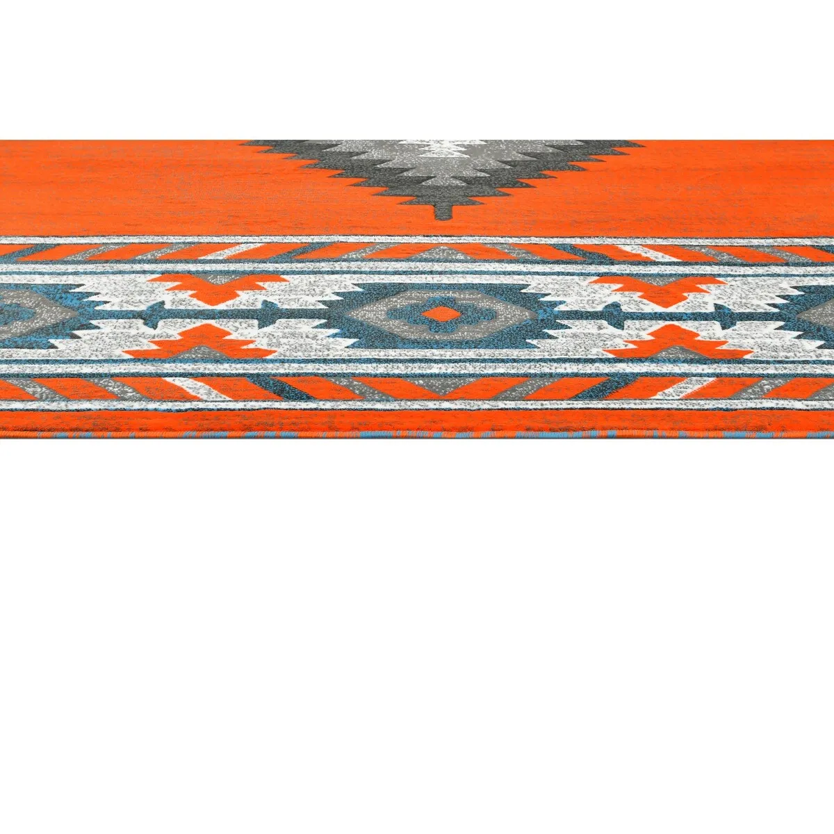 Allstar Rugs Cherokee Themed Polypropylene Area Rug