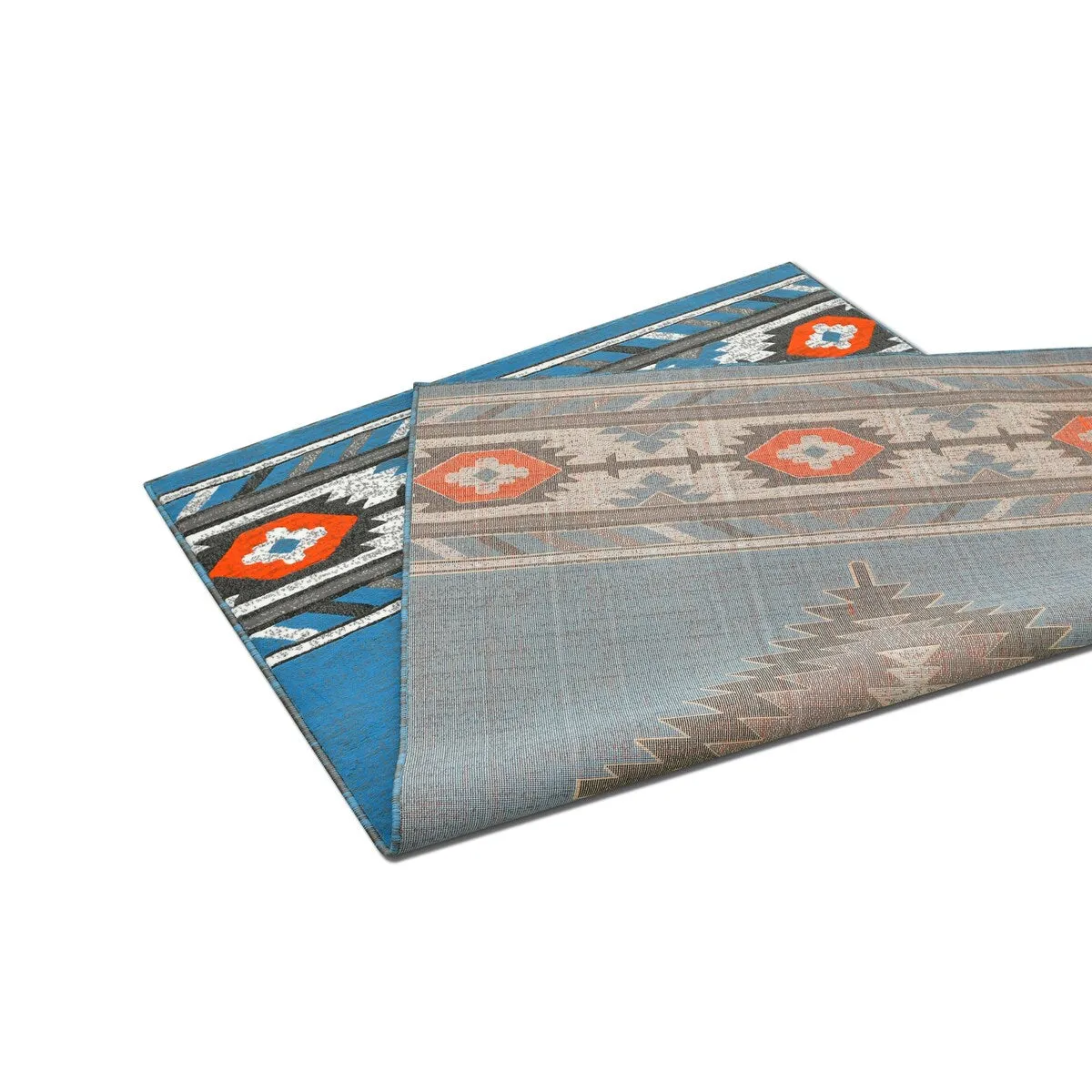 Allstar Rugs Cherokee Themed Polypropylene Area Rug