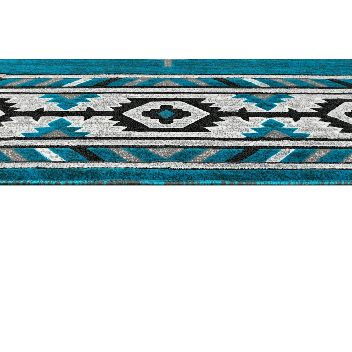 Allstar Rugs Cherokee Themed Polypropylene Area Rug