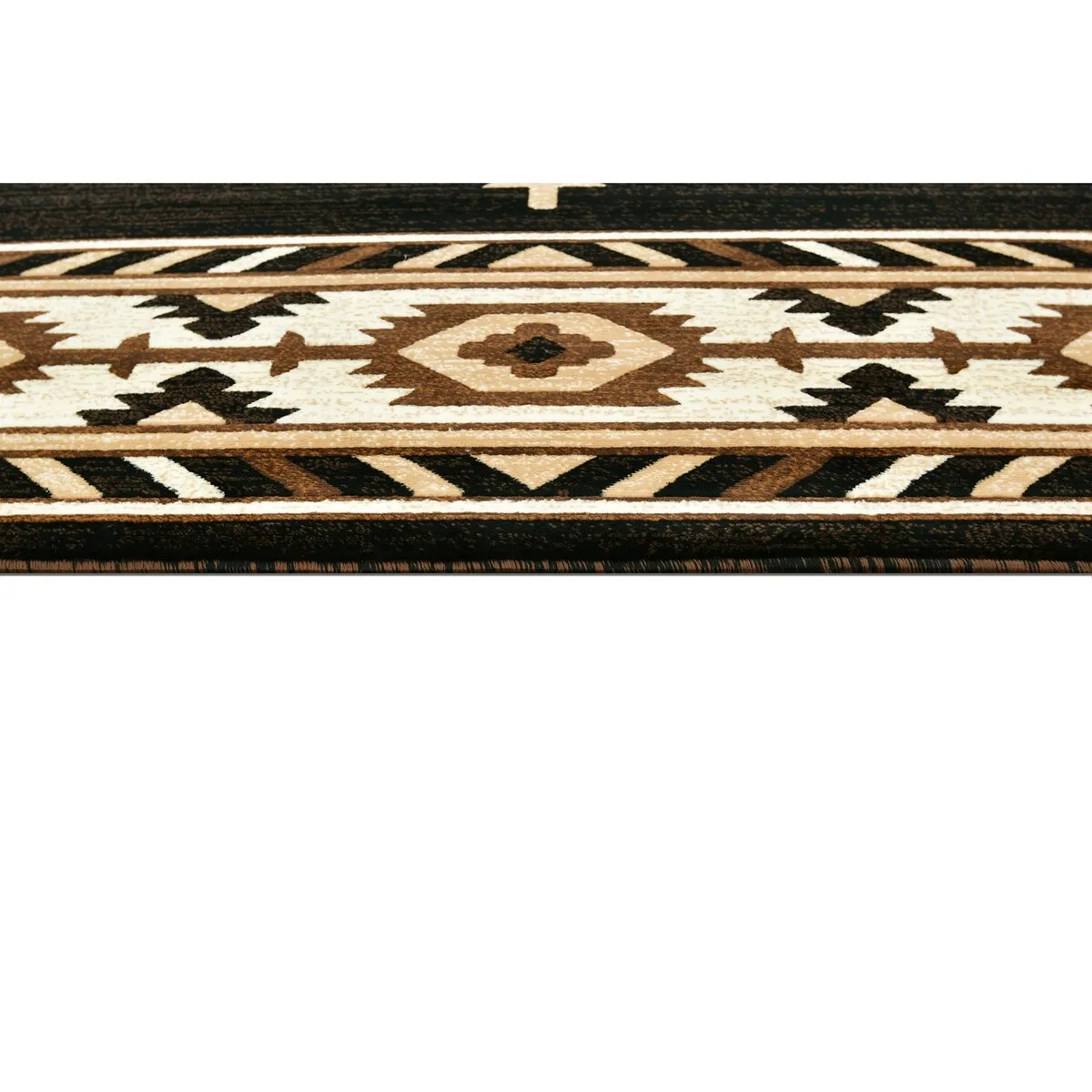 Allstar Rugs Cherokee Themed Polypropylene Area Rug