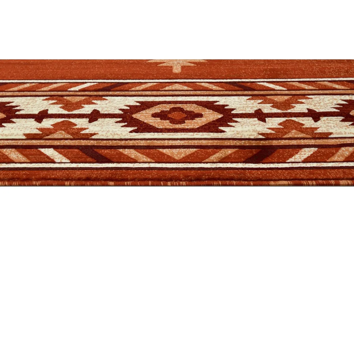 Allstar Rugs Cherokee Themed Polypropylene Area Rug