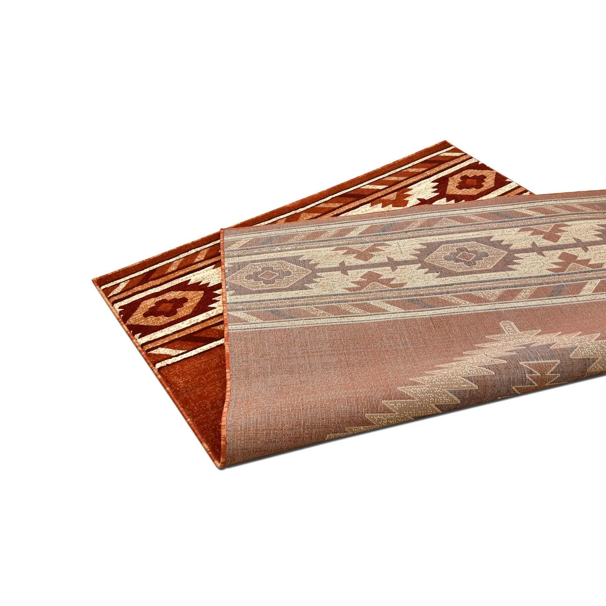 Allstar Rugs Cherokee Themed Polypropylene Area Rug