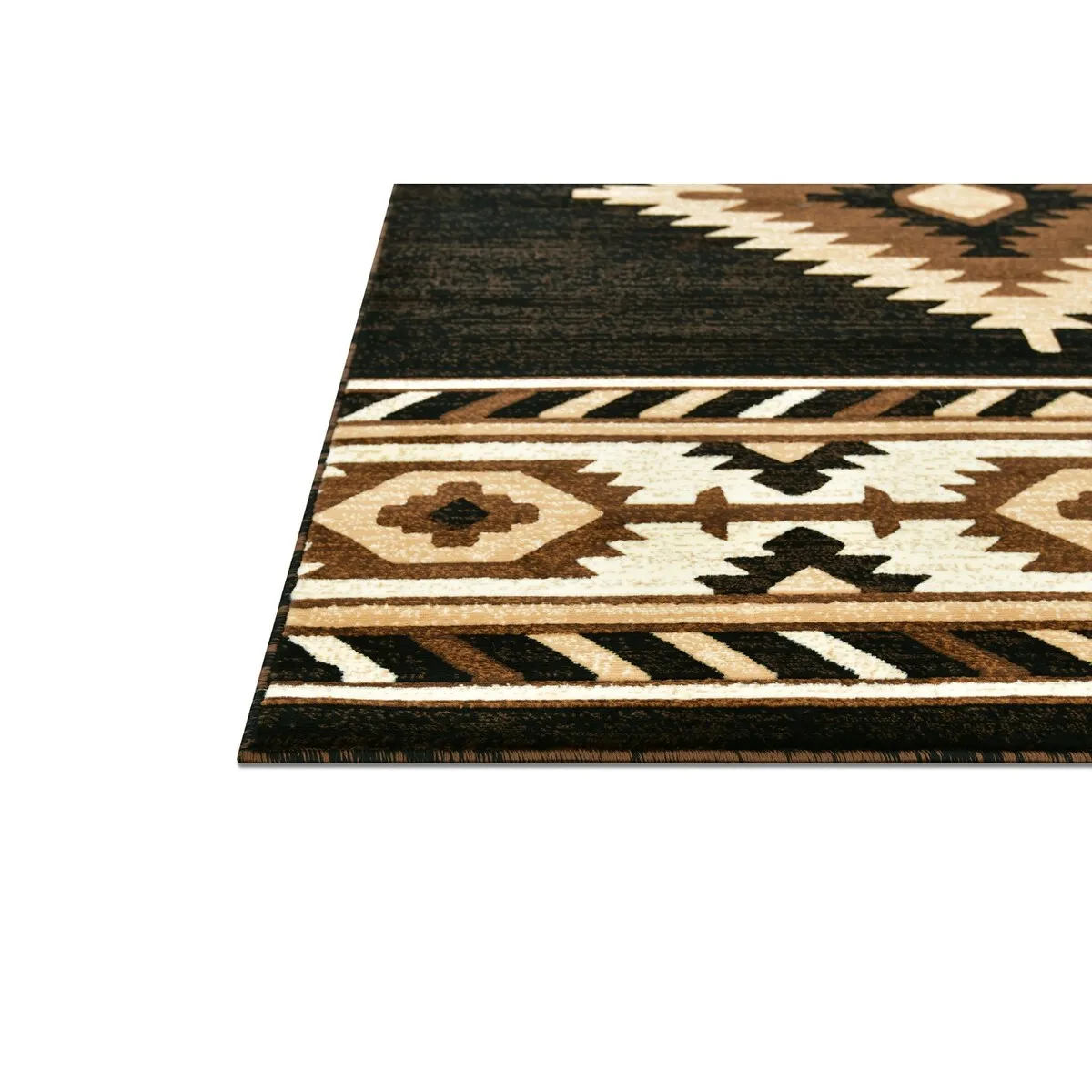 Allstar Rugs Cherokee Themed Polypropylene Area Rug