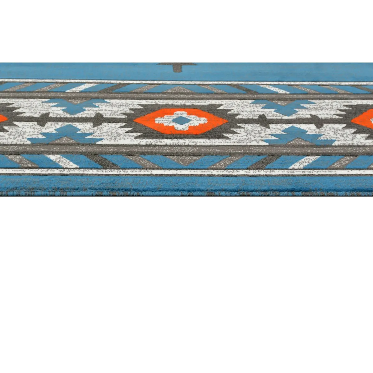 Allstar Rugs Cherokee Themed Polypropylene Area Rug