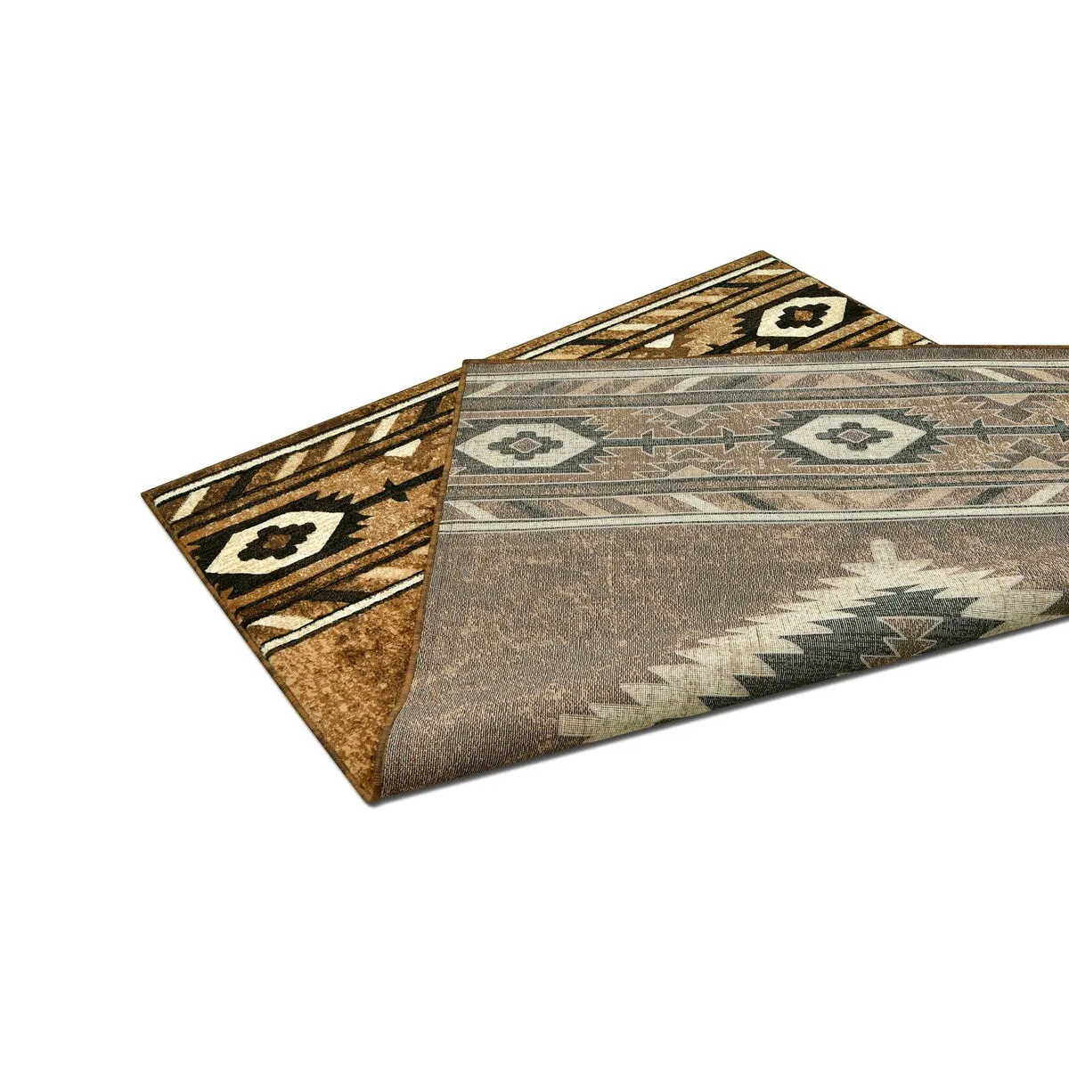 Allstar Rugs Cherokee Themed Polypropylene Area Rug