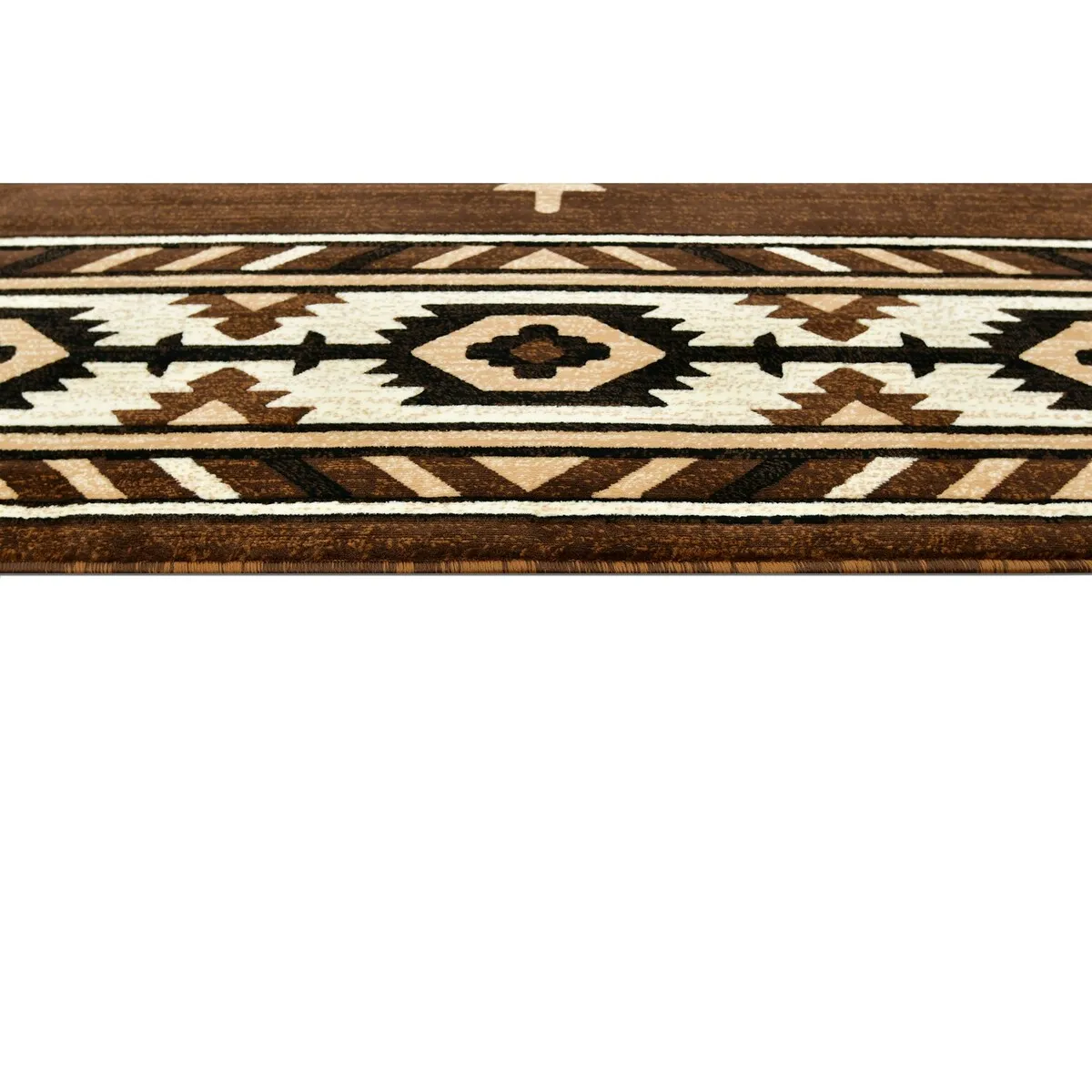 Allstar Rugs Cherokee Themed Polypropylene Area Rug