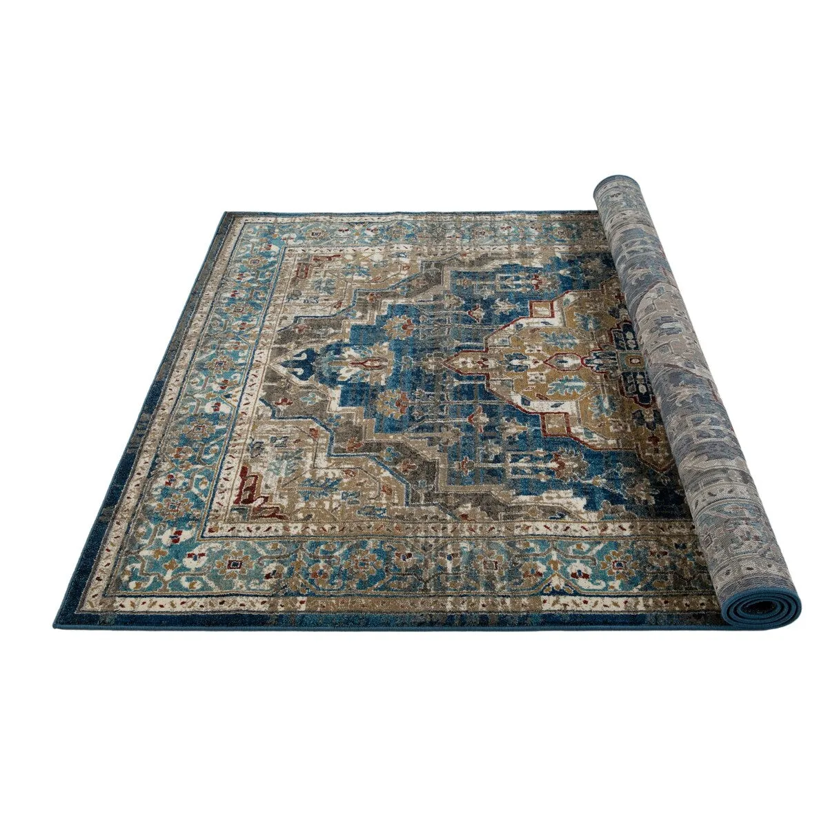 Allstar Rugs Persian Themed Polypropylene Area Rug