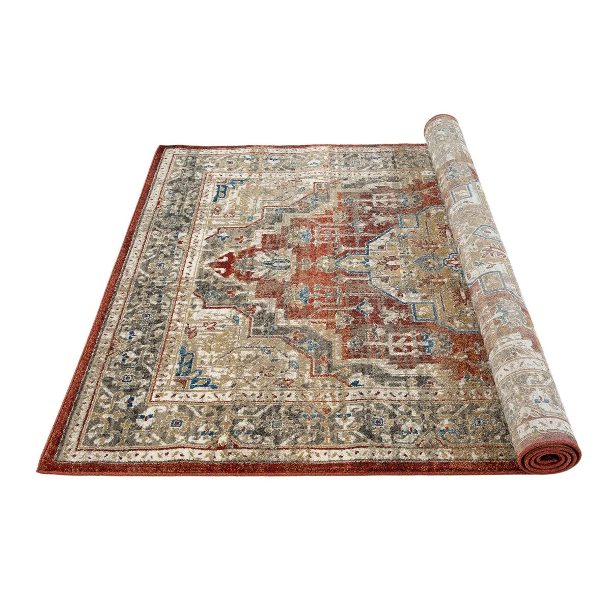 Allstar Rugs Persian Themed Polypropylene Area Rug