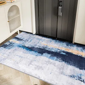 Area Rug Ultra-Soft Low Pile Washable Non Slip Carpet