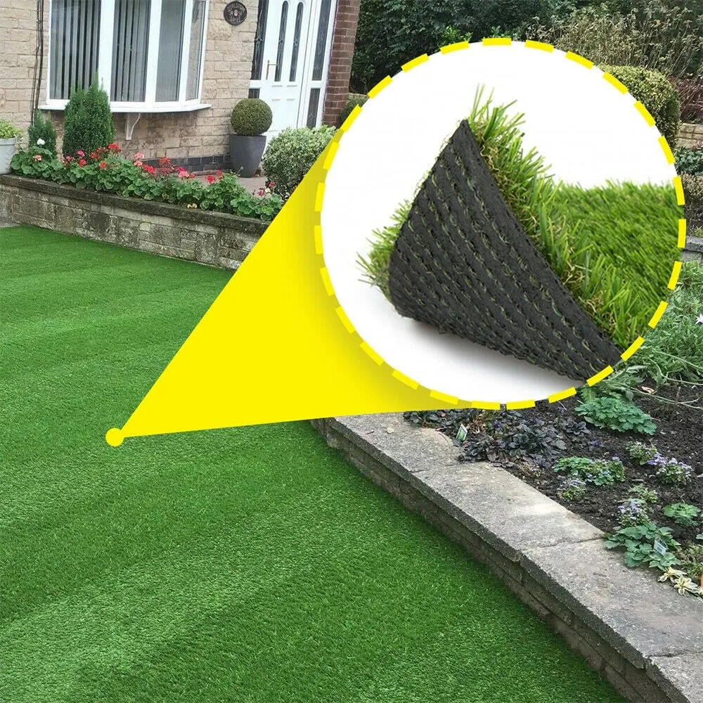 Artificial Grass Turf Outdoor Landscape Area Rug Lawn