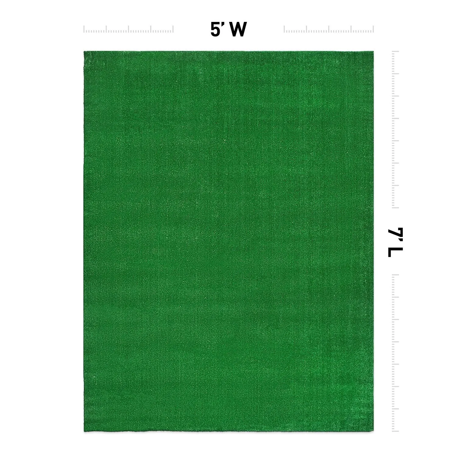 Artificial Turf Solid Grass Indoor Outdoor Area Rug