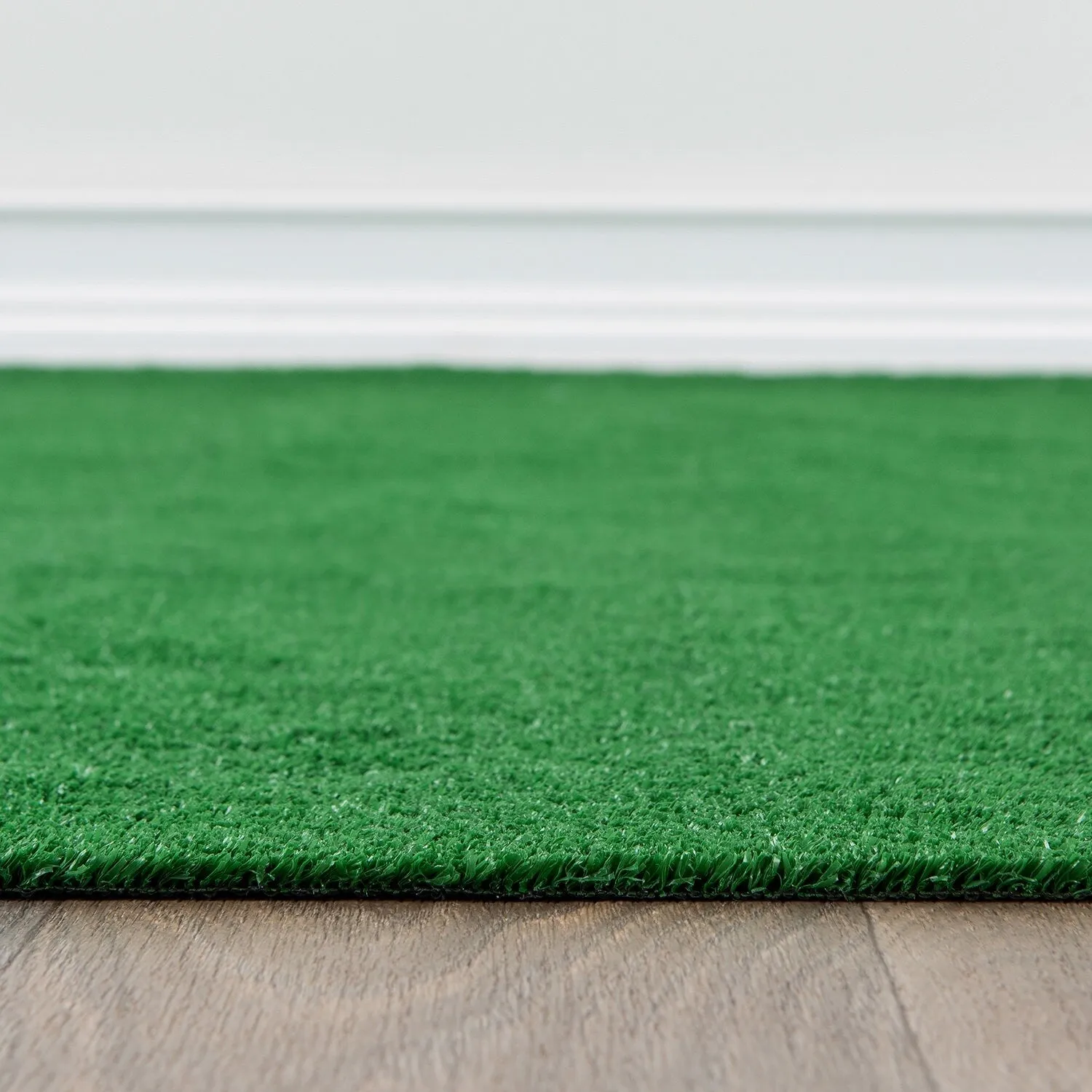 Artificial Turf Solid Grass Indoor Outdoor Area Rug