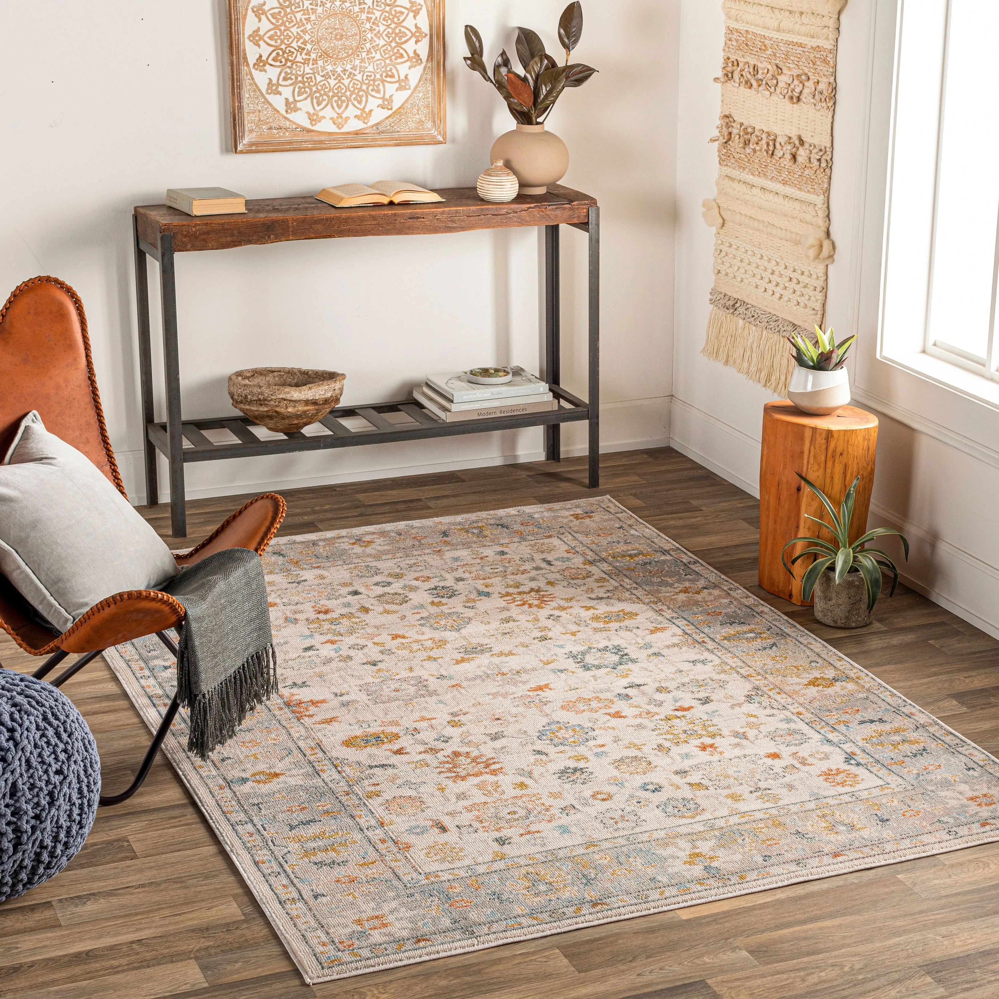 Artistic Weavers Alfonsina Traditional Floral Area Rug