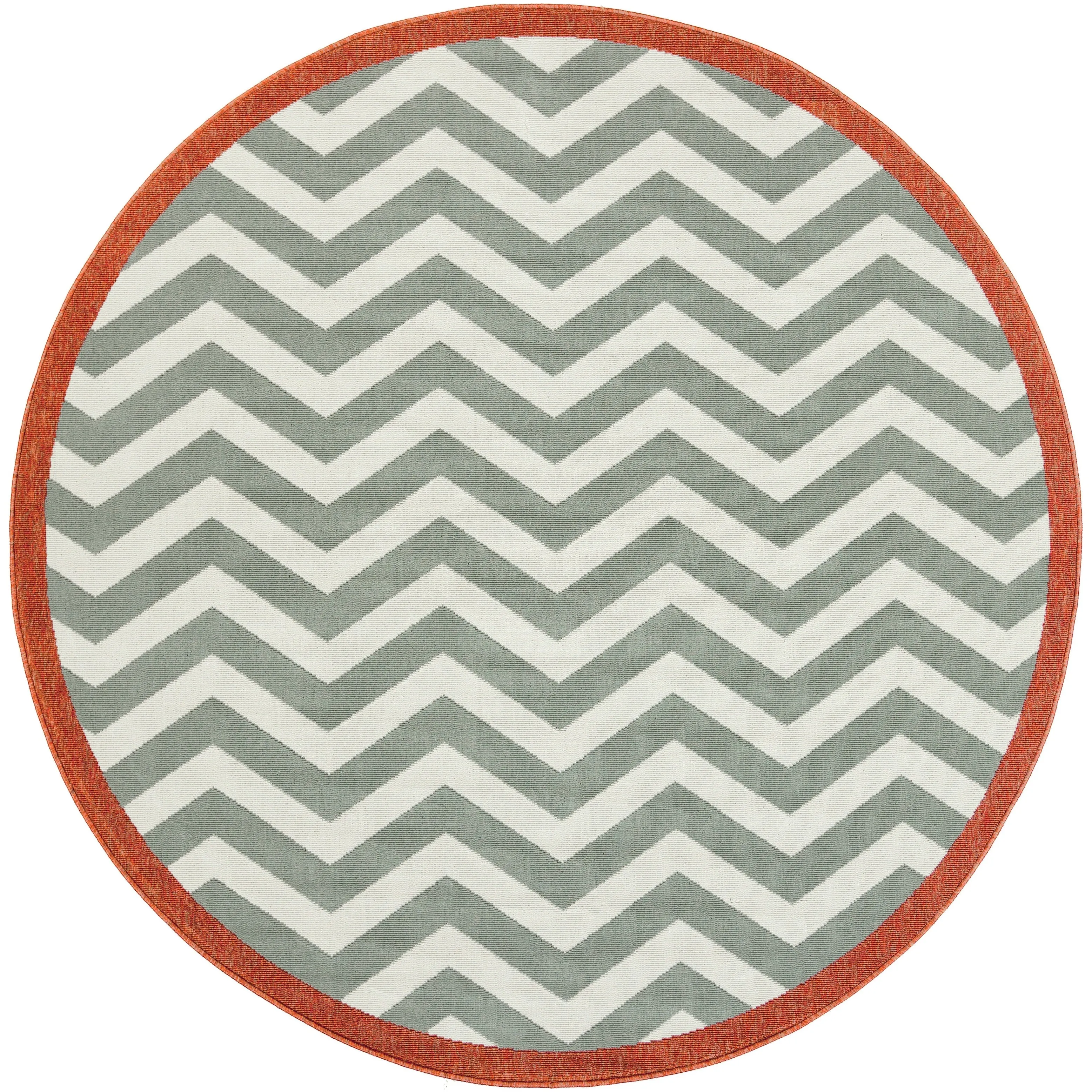 Artistic Weavers Chevron Stripe Indoor/ Outdoor Area Rug