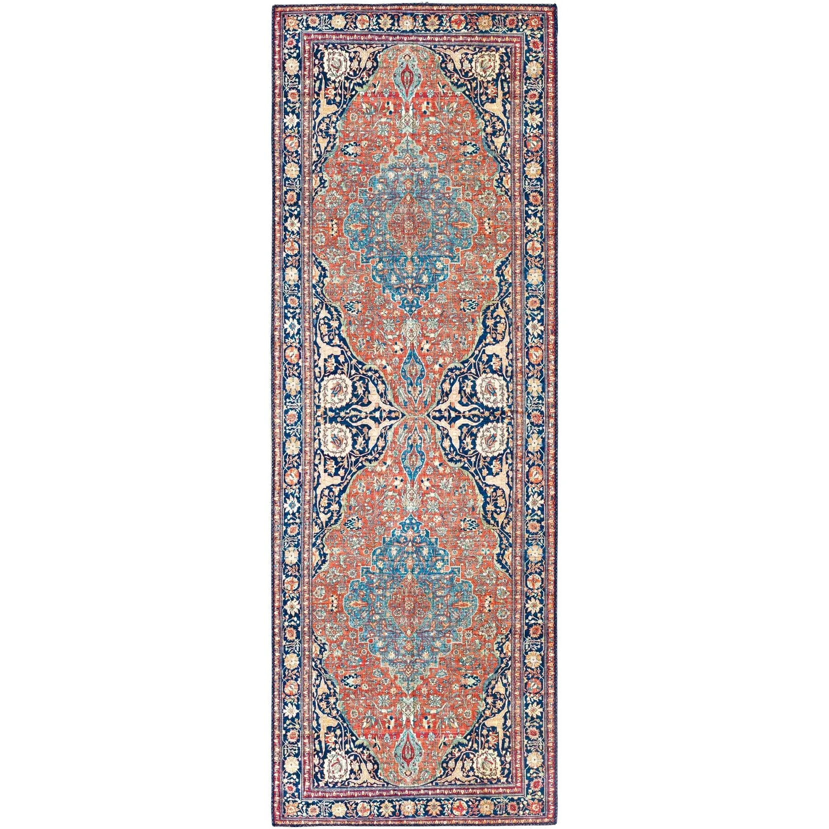 Artistic Weavers Derice Persian Medallion Printed Area Rug