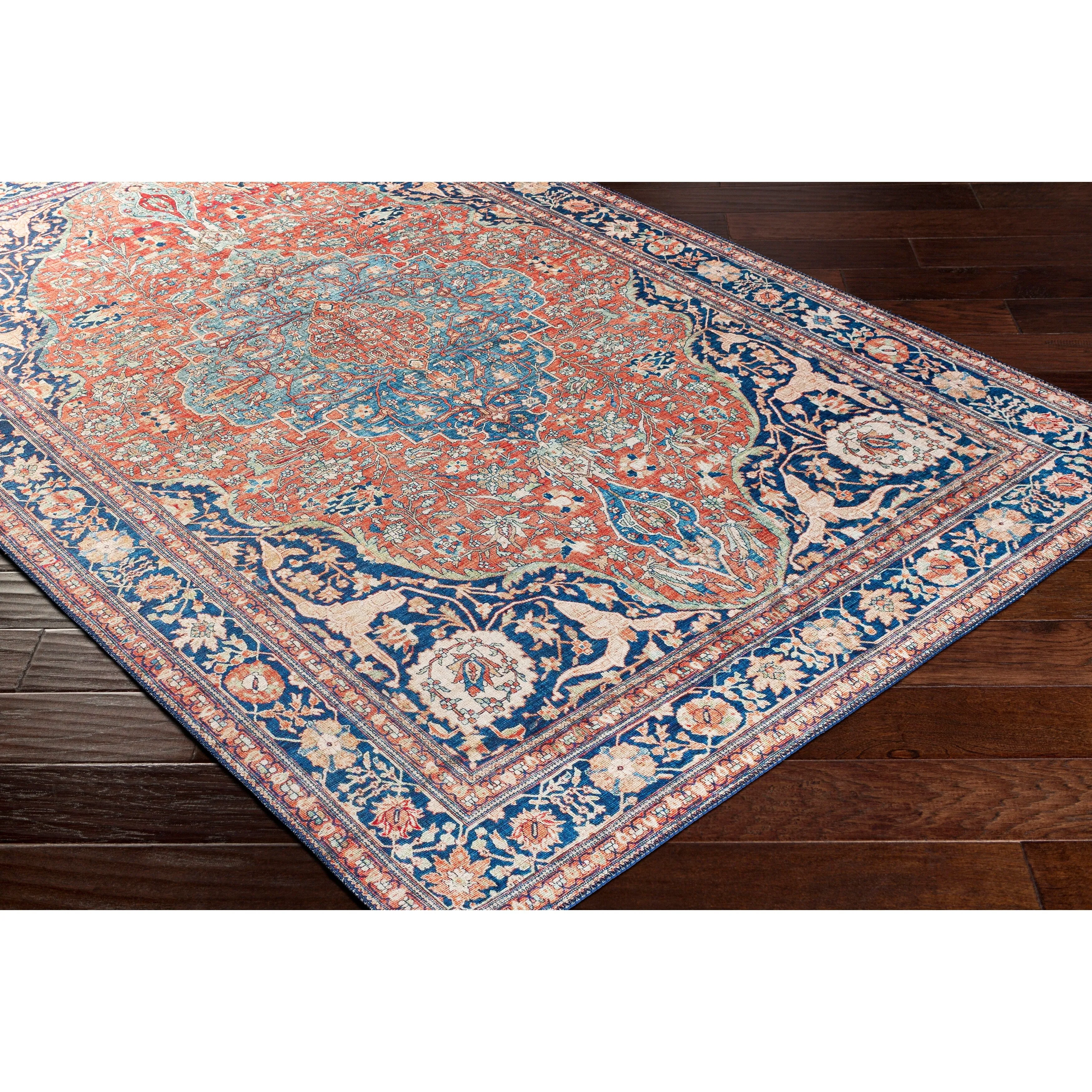 Artistic Weavers Derice Persian Medallion Printed Area Rug